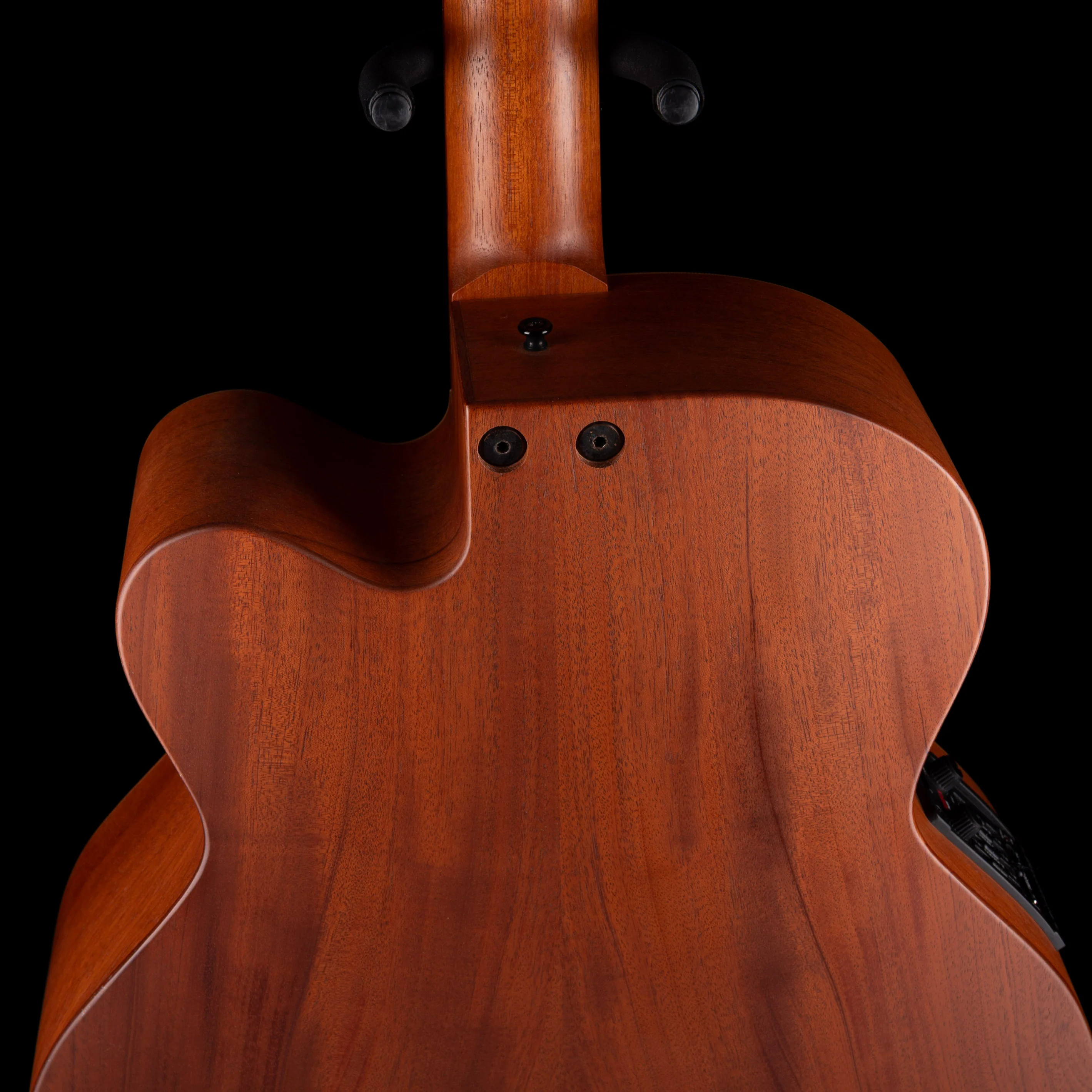 Pre Owned 2007 Tacoma Thunderhawk BM6C Baritone Acoustic Electric Guitar Natural With OHSC - Image 9