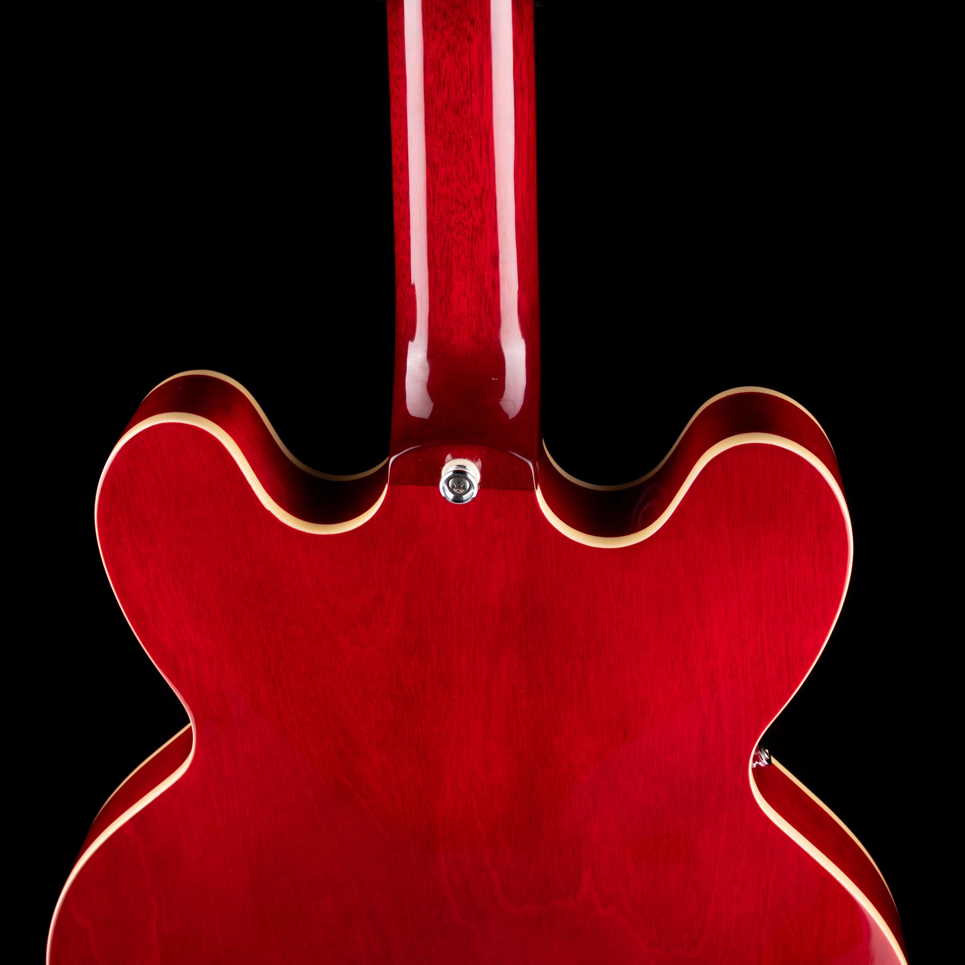 Pre-Owned 2008 Epiphone Dot Left Handed With Bigsby Cherry With Case - Image 10