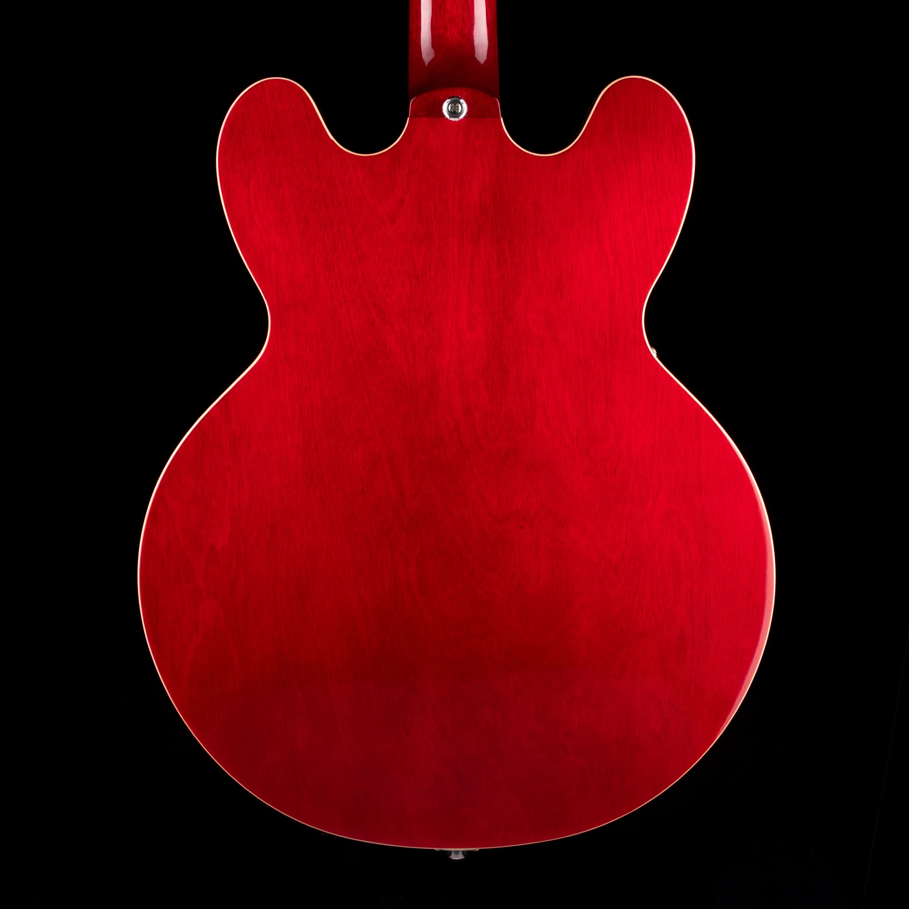 Pre-Owned 2008 Epiphone Dot Left Handed With Bigsby Cherry With Case - Image 8