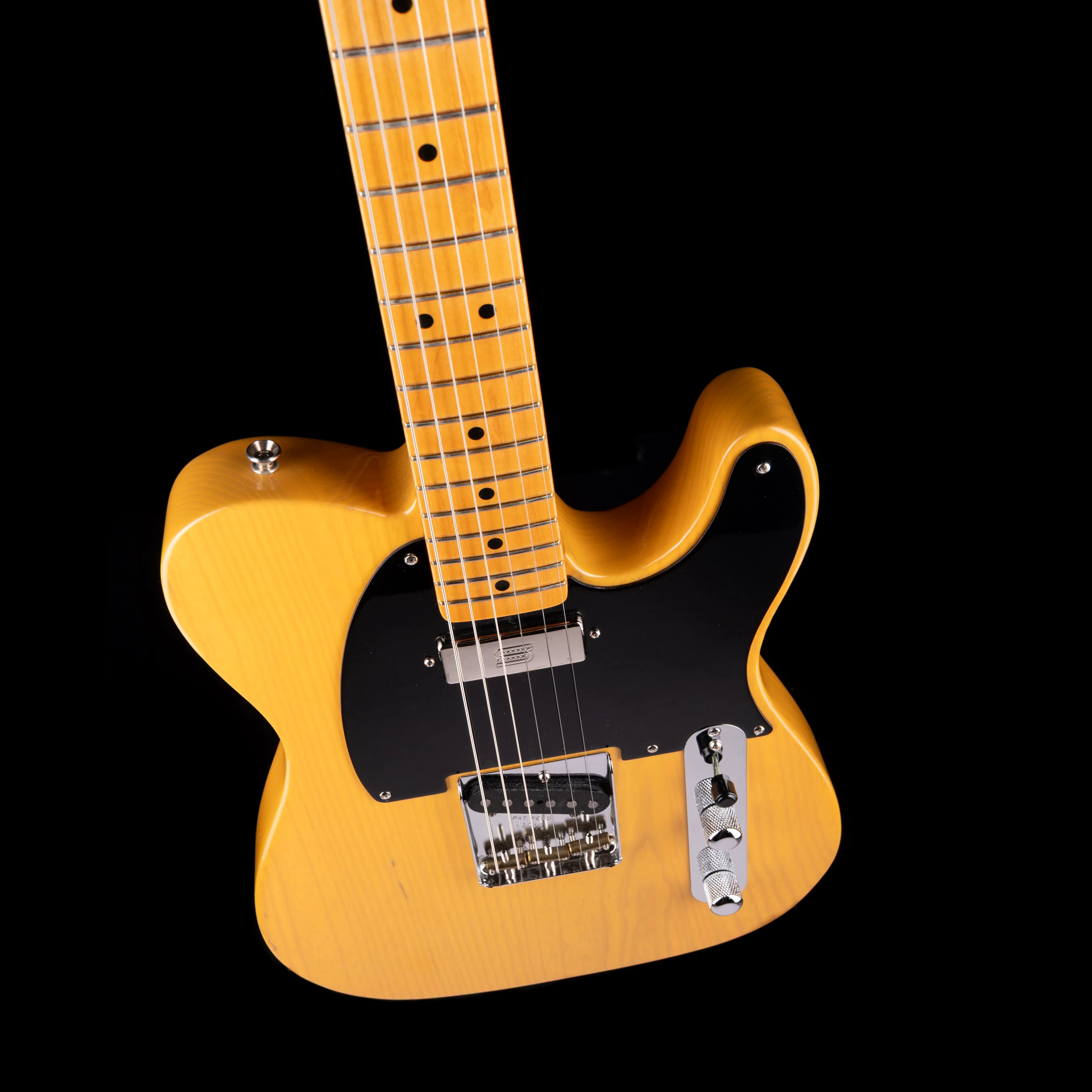 Pre Owned 2008 Fender American Vintage Hot Rod '52 Tele Butterscotch Blonde With OHSC - Image 3