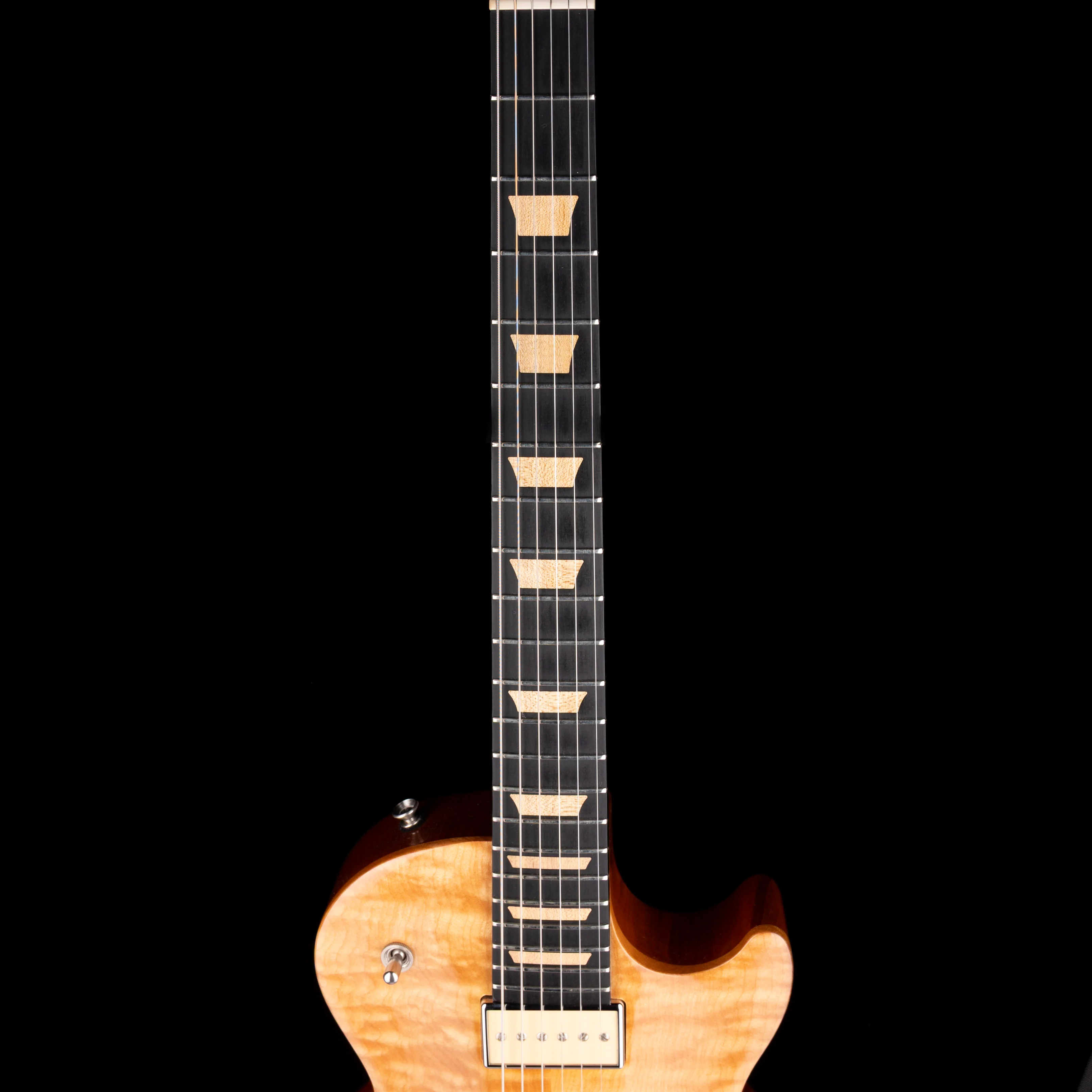 Pre Owned 2008 Gibson Limited Edition Guitar Of The Month Les Paul Push Tone Antique Natural With OHSC - Image 7