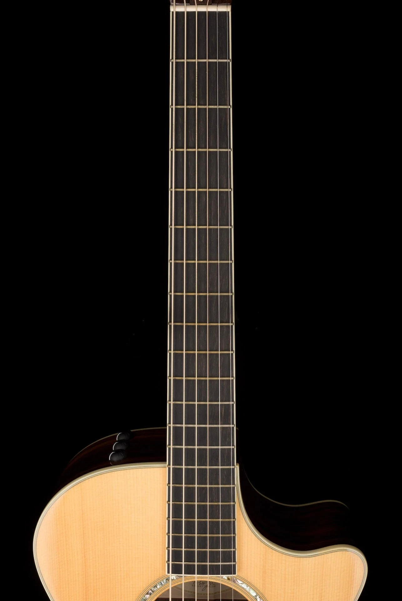 Pre Owned Taylor GC-LTD-B Grand Concert Brazilian Rosewood Acoustic Guitar With OHSC - Image 12