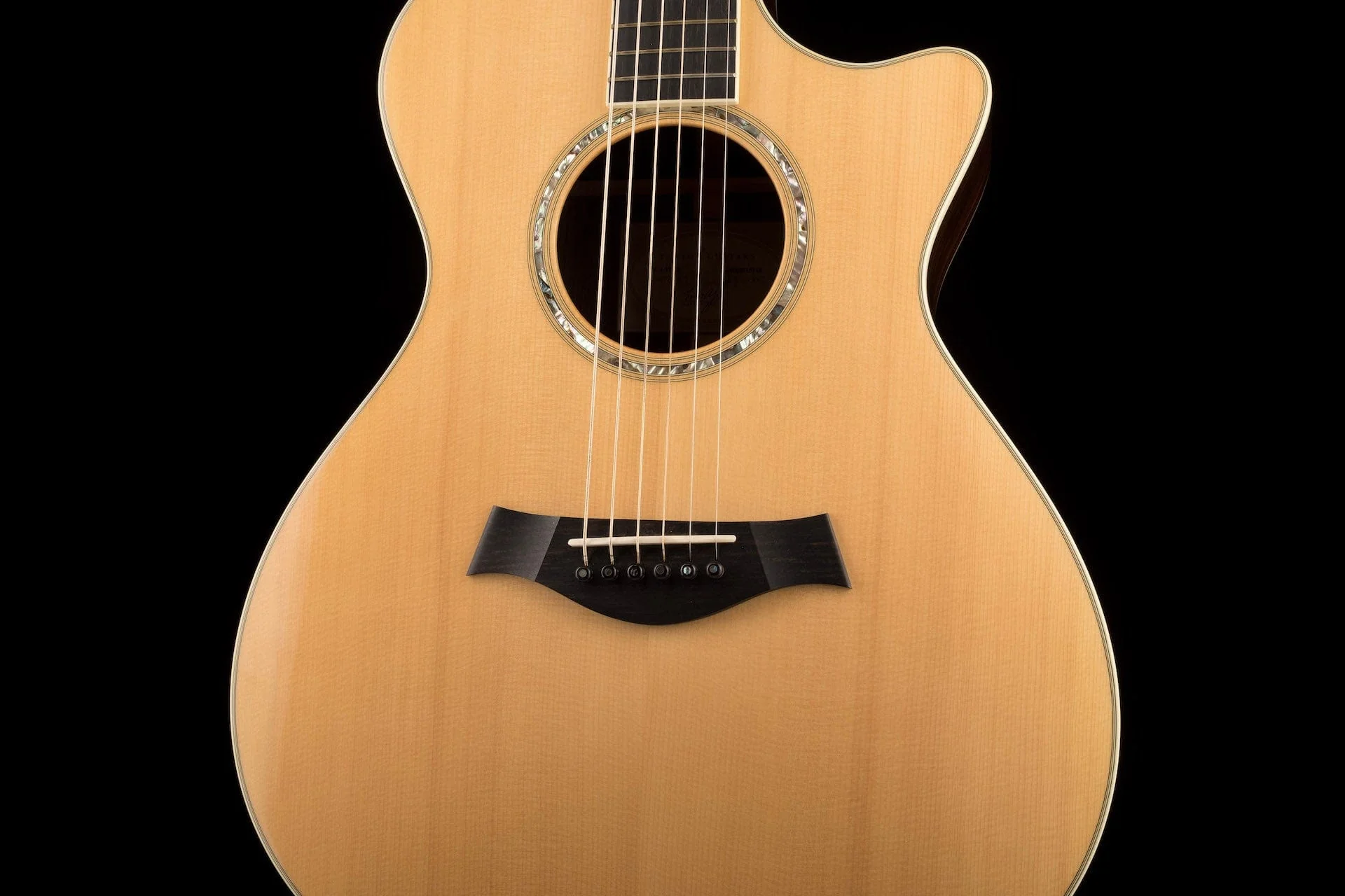Pre Owned Taylor GC-LTD-B Grand Concert Brazilian Rosewood Acoustic Guitar With OHSC - Image 6