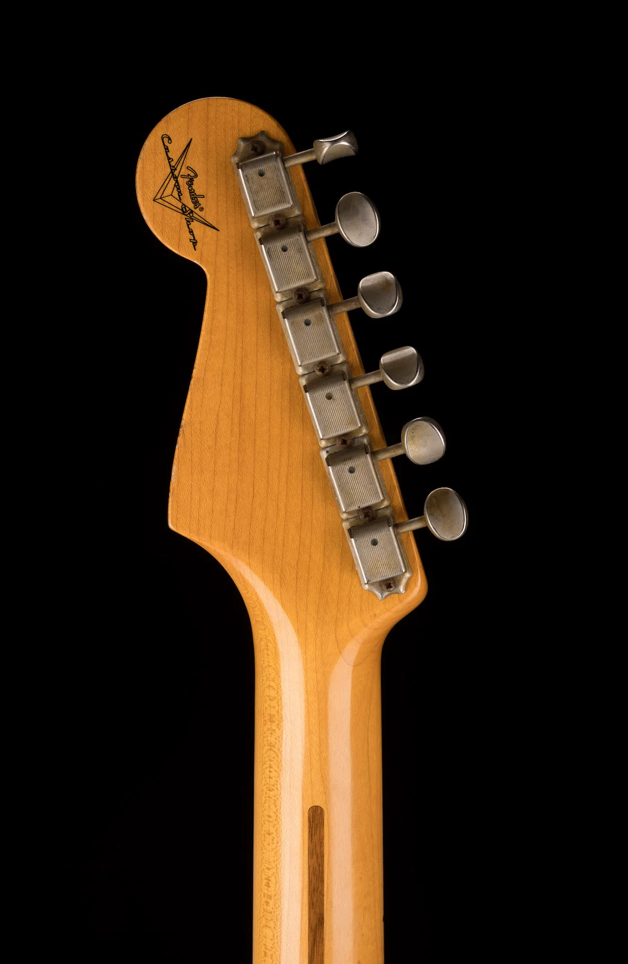 Pre Owned 2009 Fender Custom Shop ‘56 Relic Stratocaster Desert Sand Maple Neck With OHSC - Image 17