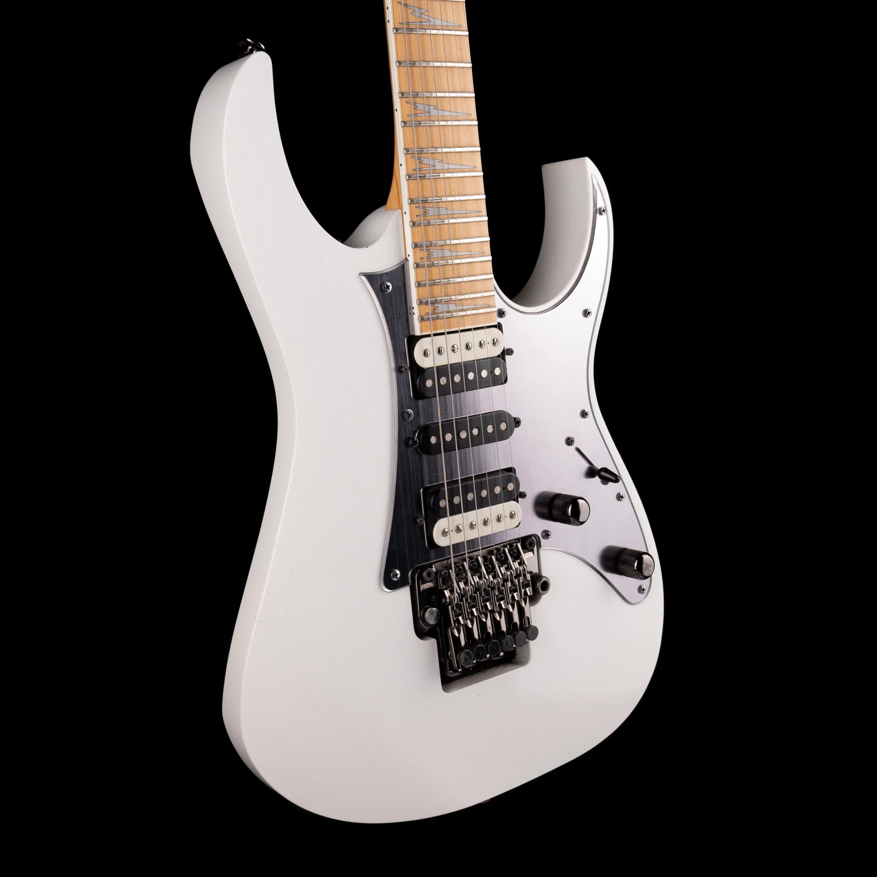 Pre Owned 2009 Ibanez Prestige "J Craft" RG2550Z-GW Galaxy White With OHSC - Image 6