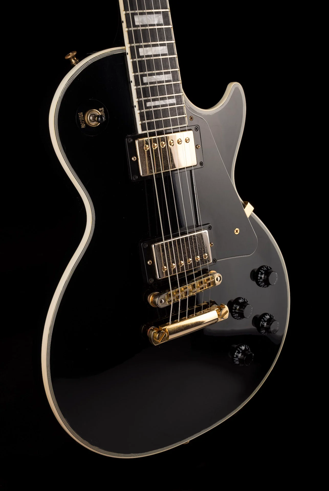 Pre Owned 2013 Gibson Les Paul Custom Lite Ebony With OHSC - Image 10