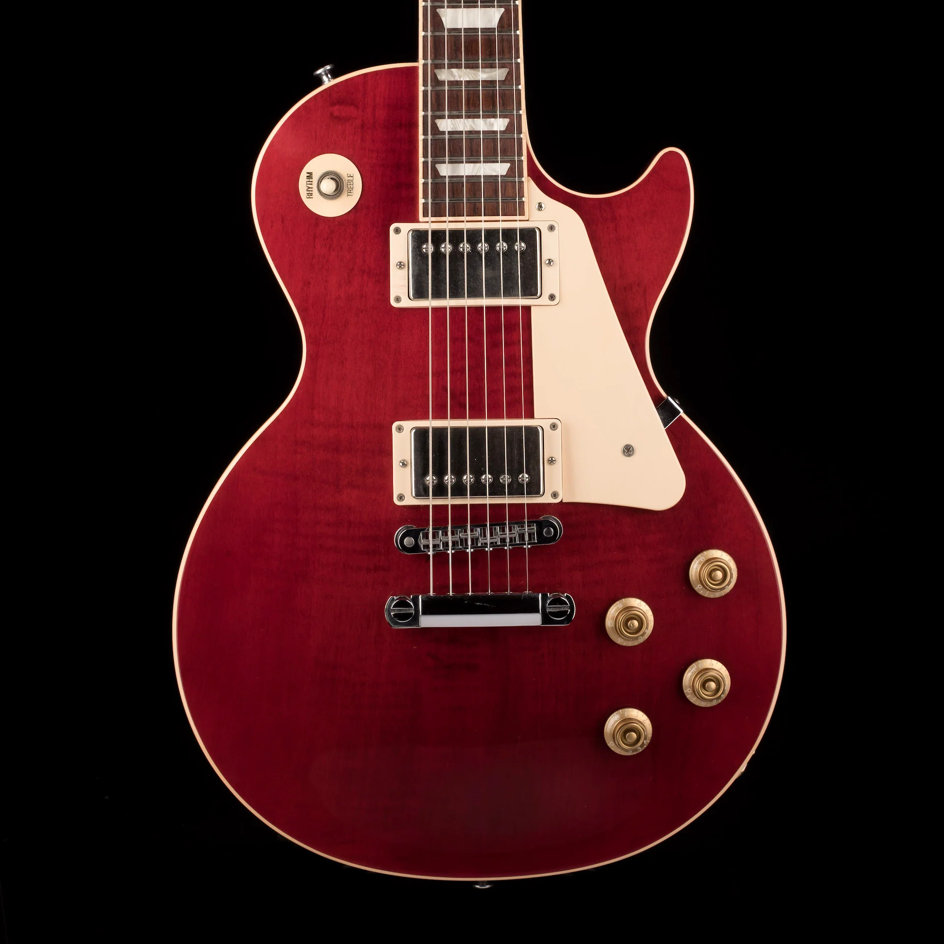 Pre Owned 2013 Gibson Les Paul Traditional Pro II Wine Red With OHSC