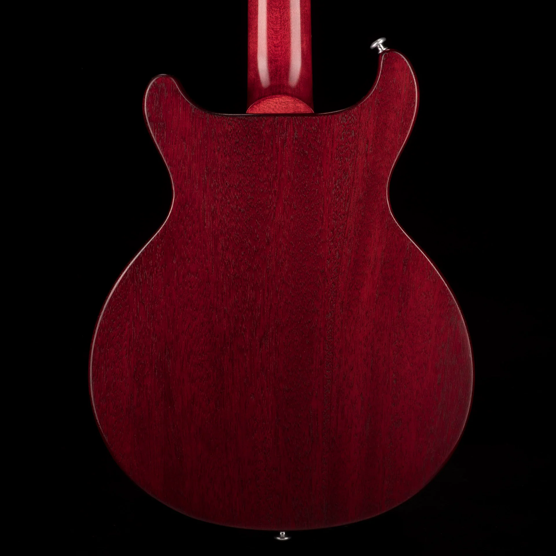 Pre Owned 2014 Gibson Double Cut DC Les Paul Junior Worn Cherry With Gig Bag - Image 11
