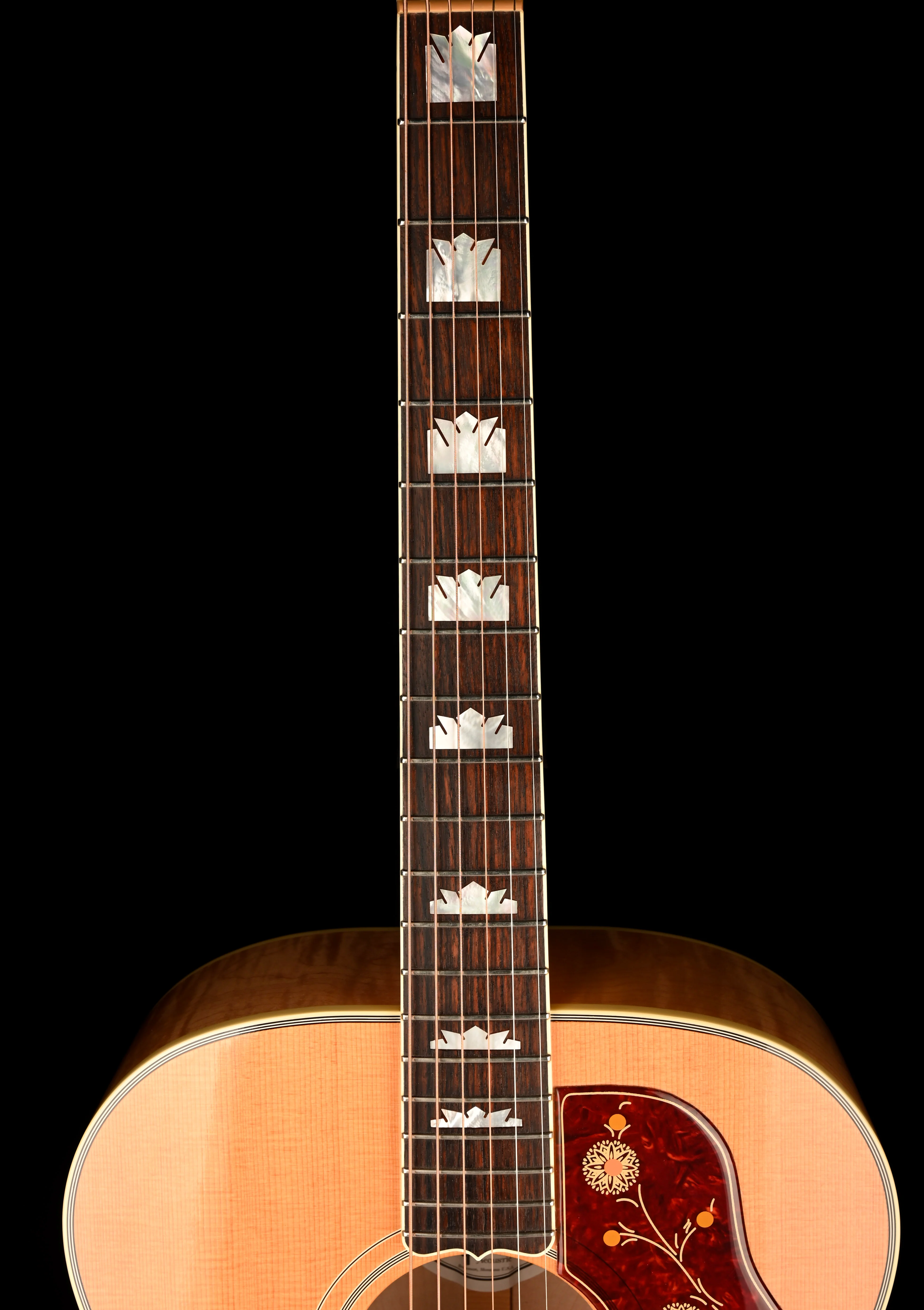 Pre Owned 2014 Gibson SJ-200 Standard Natural Acoustic Guitar With Fishman Pickup With OHSC - Image 12