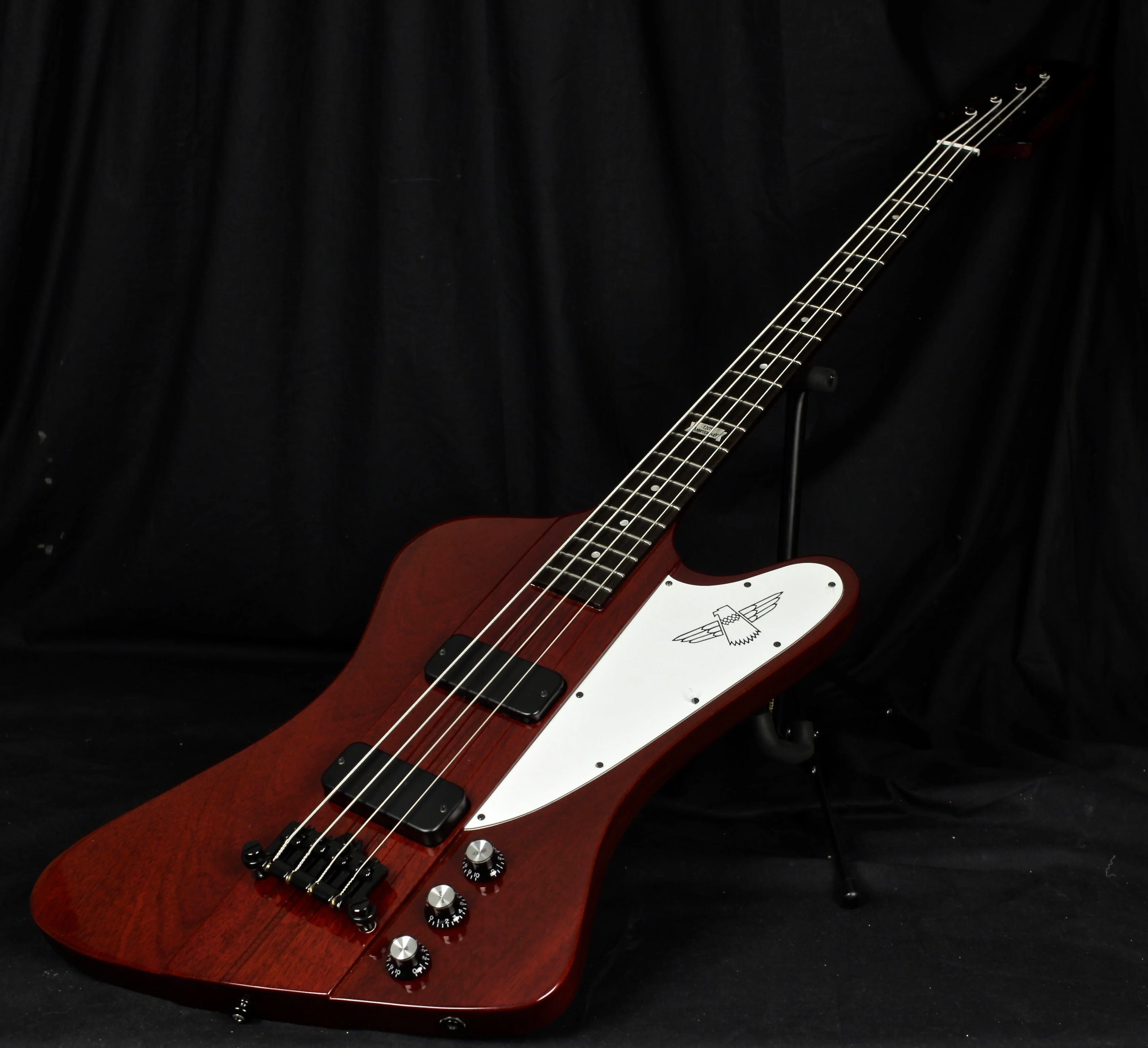 Pre-Owned 2014 Gibson Thunderbird Bass Guitar Cherry Red 120th Anniversary With oHSC - Image 3