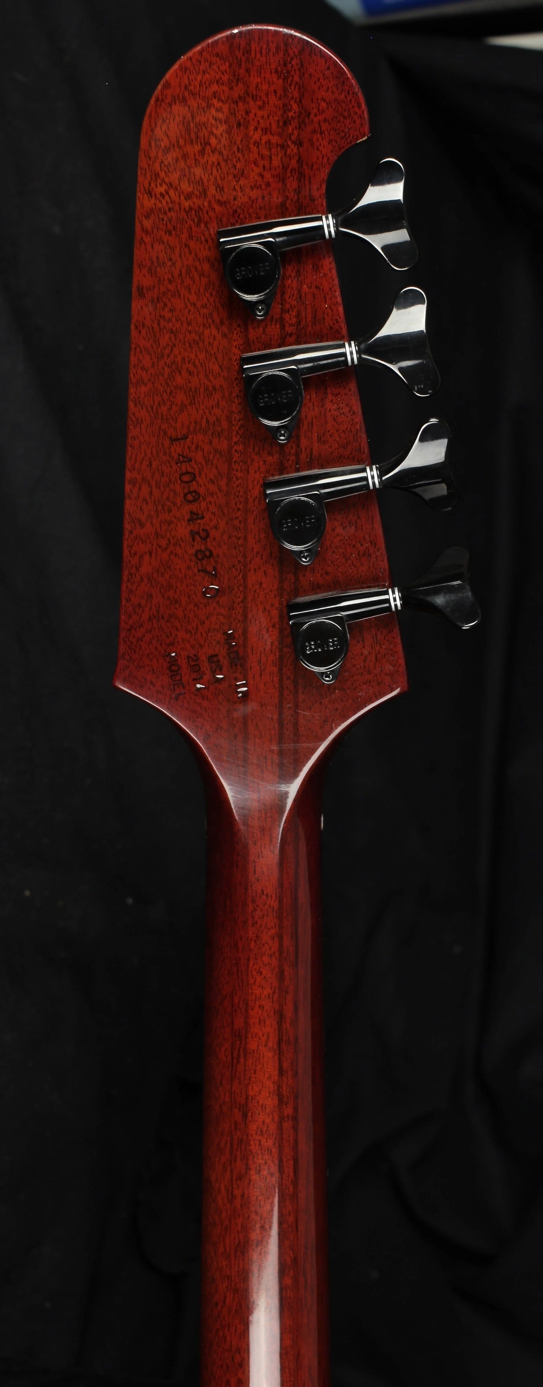 Pre-Owned 2014 Gibson Thunderbird Bass Guitar Cherry Red 120th Anniversary With oHSC - Image 7