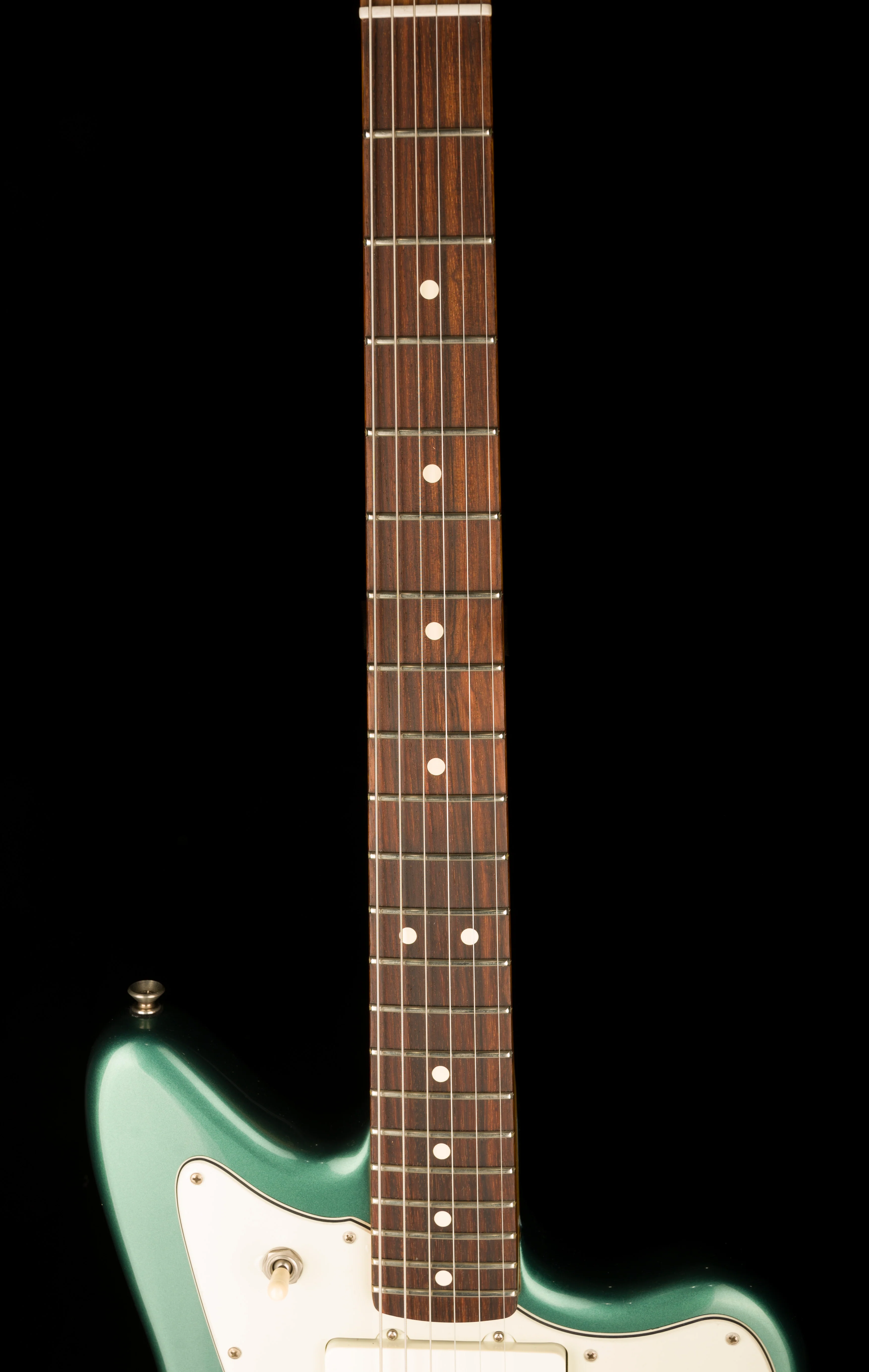 Pre Owned 2015 Fender Limited Edition American Special Jazzmaster Sherwood Green Metallic With Case - Image 11