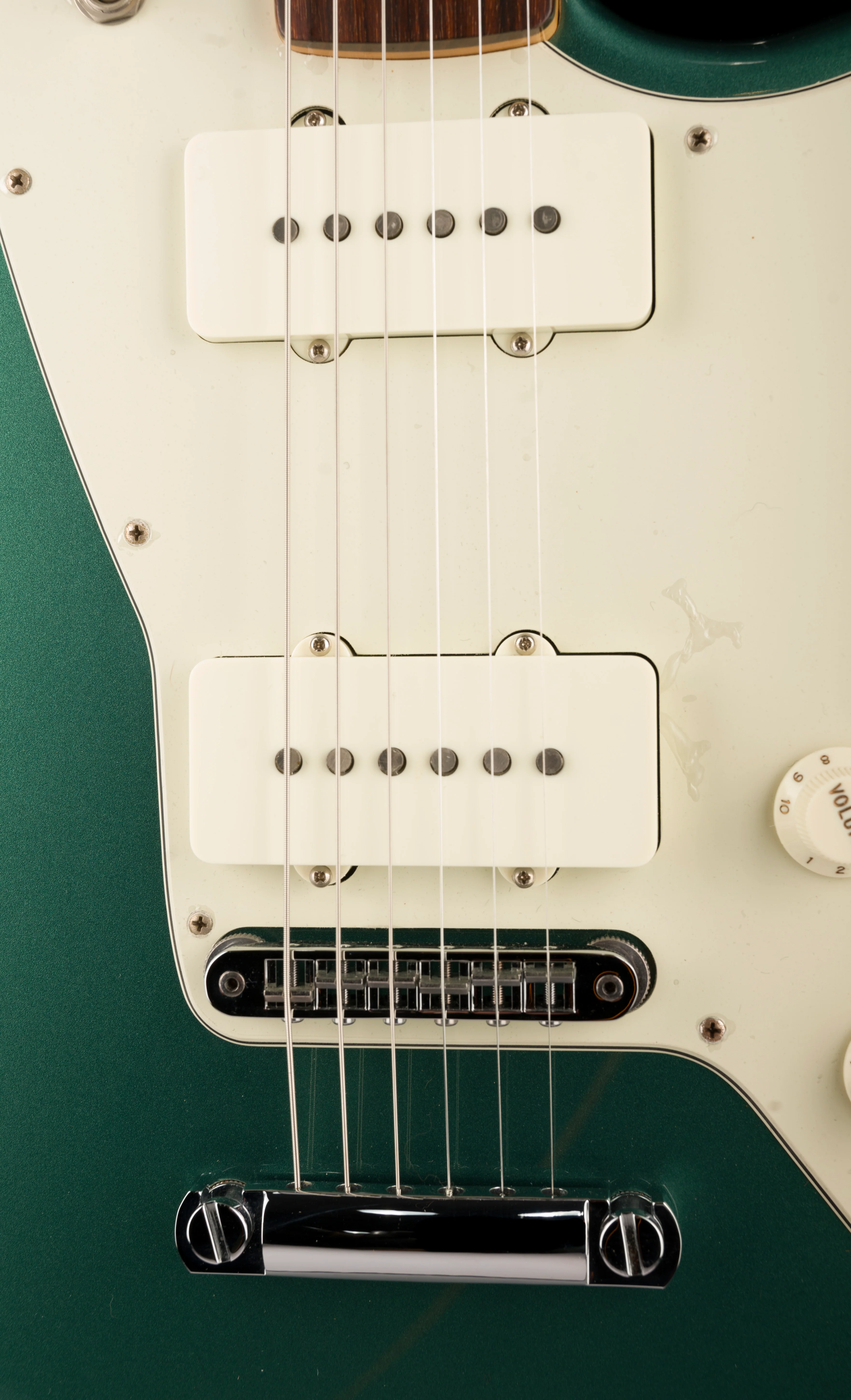 Pre Owned 2015 Fender Limited Edition American Special Jazzmaster Sherwood Green Metallic With Case - Image 7