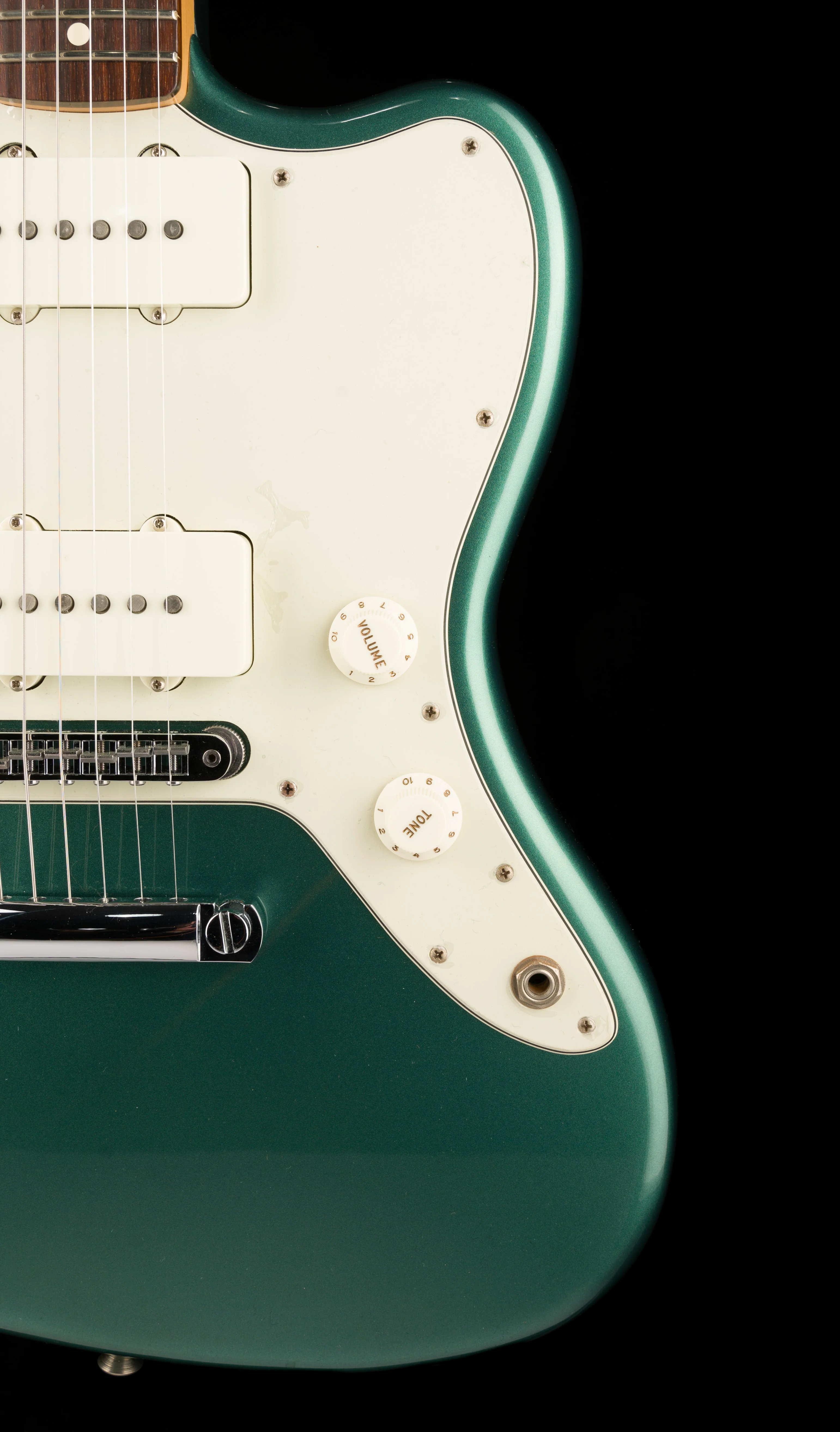 Pre Owned 2015 Fender Limited Edition American Special Jazzmaster Sherwood Green Metallic With Case - Image 9