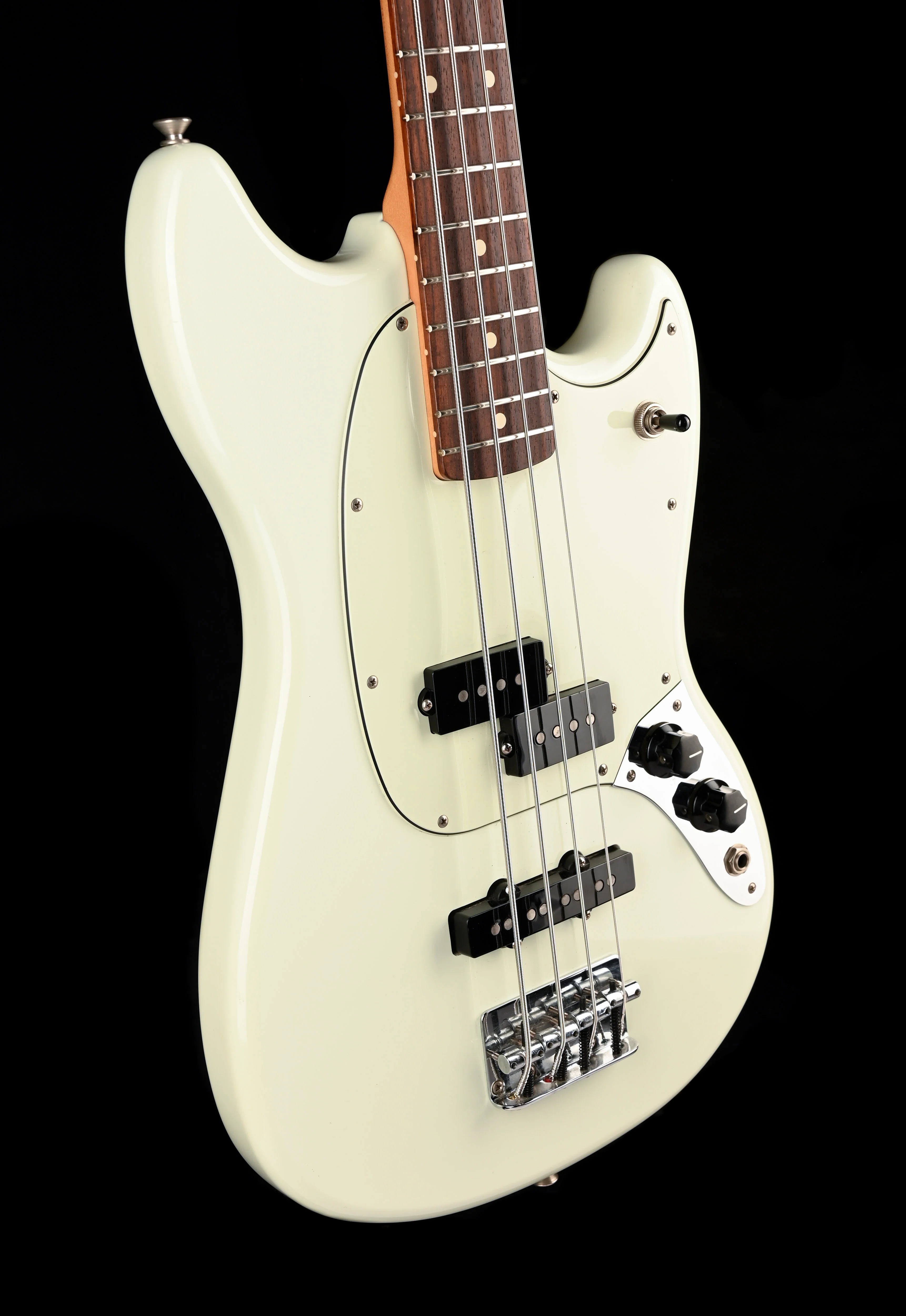 Pre Owned 2016 Fender Mustang Bass PJ Sonic Blue - Image 10