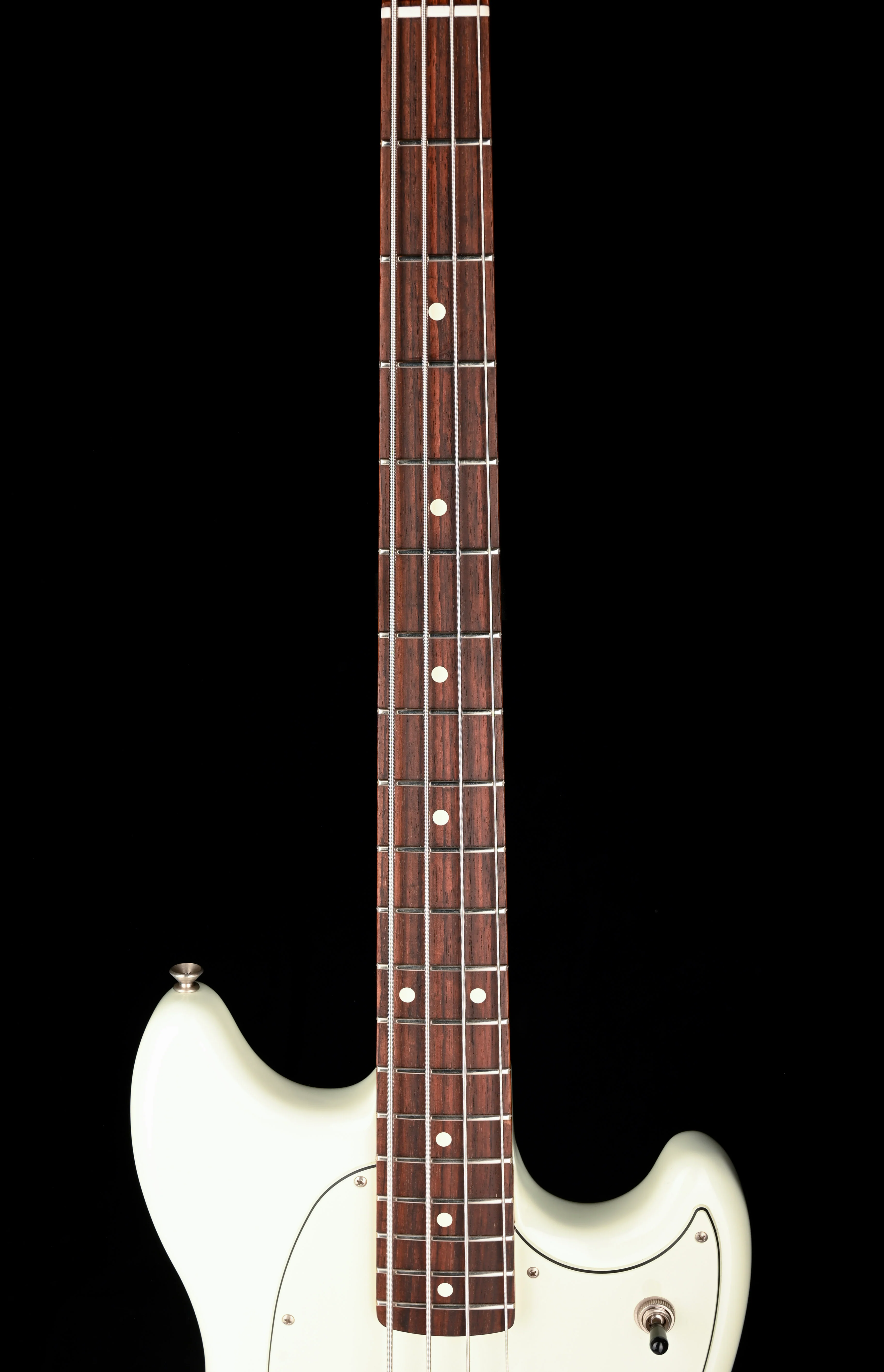Pre Owned 2016 Fender Mustang Bass PJ Sonic Blue - Image 11