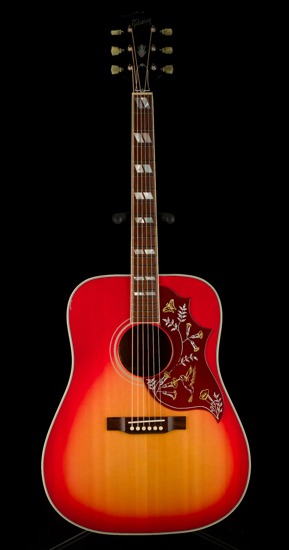 Pre Owned 2017 Gibson Custom Shop Late '60s Hummingbird Heritage Acoustic w OHSC - Image 2