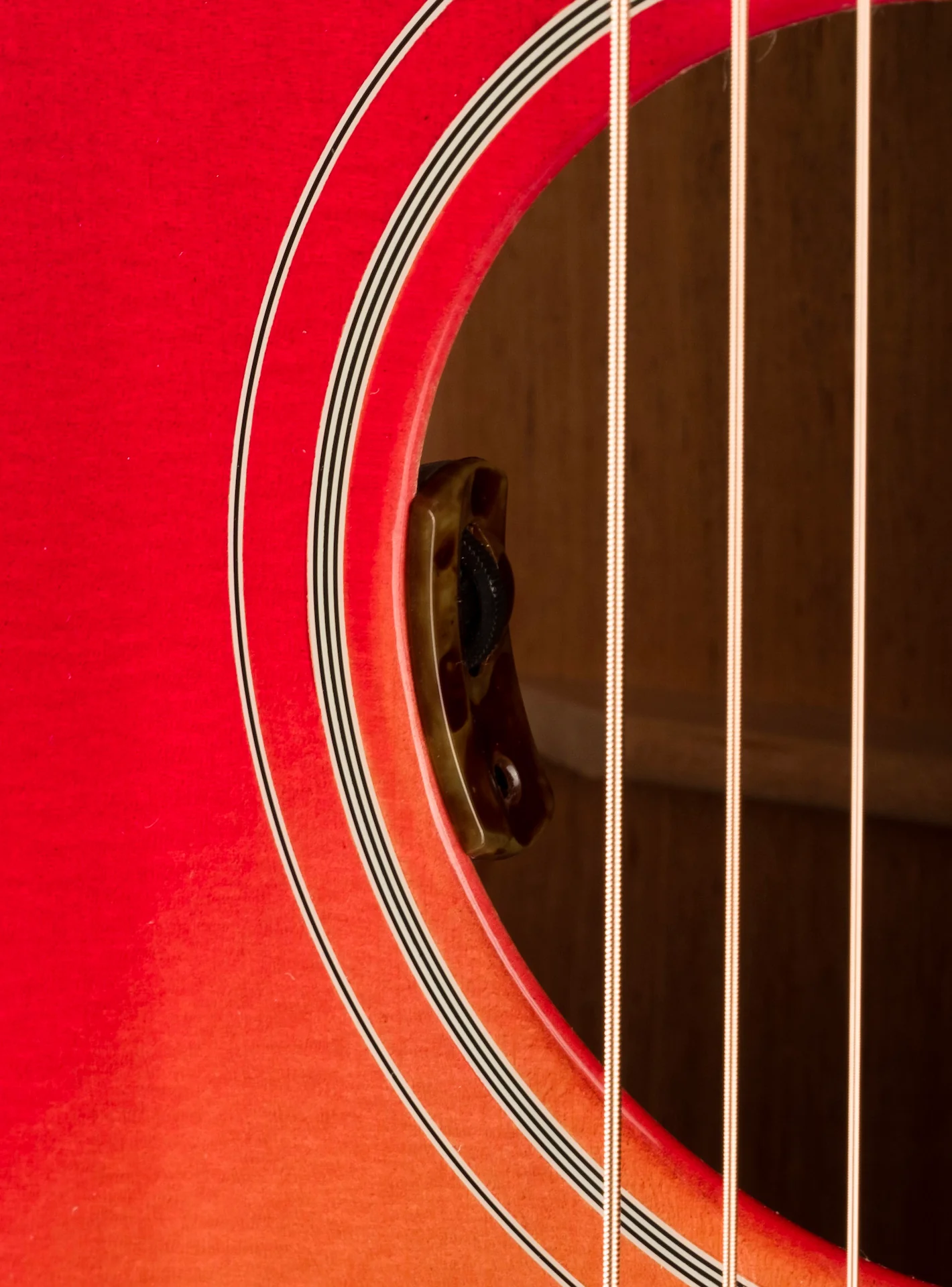 Pre Owned 2017 Gibson Custom Shop Late '60s Hummingbird Heritage Acoustic w OHSC - Image 7