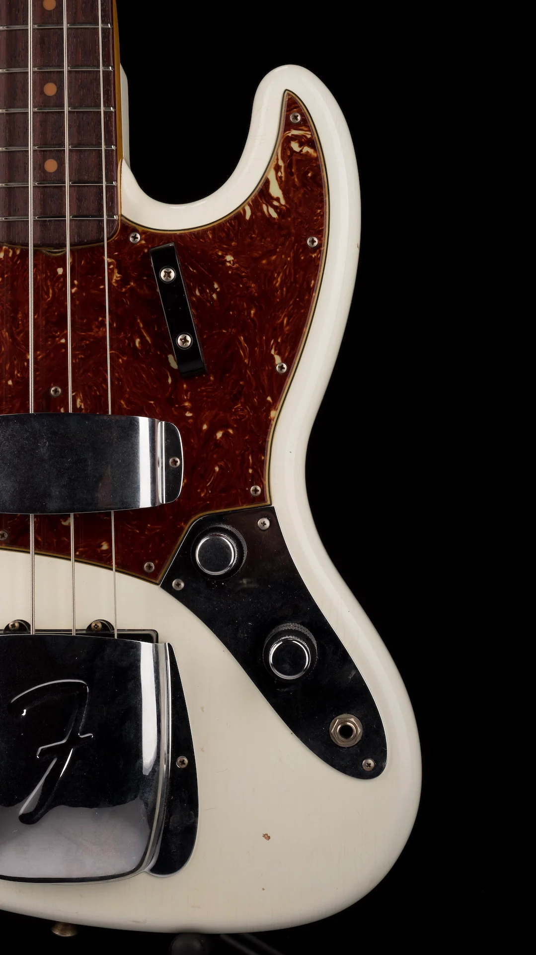 Pre Owned 2018 Fender Custom Shop '60 Jazz Bass Journeyman Olympic White With OHSC - Image 8