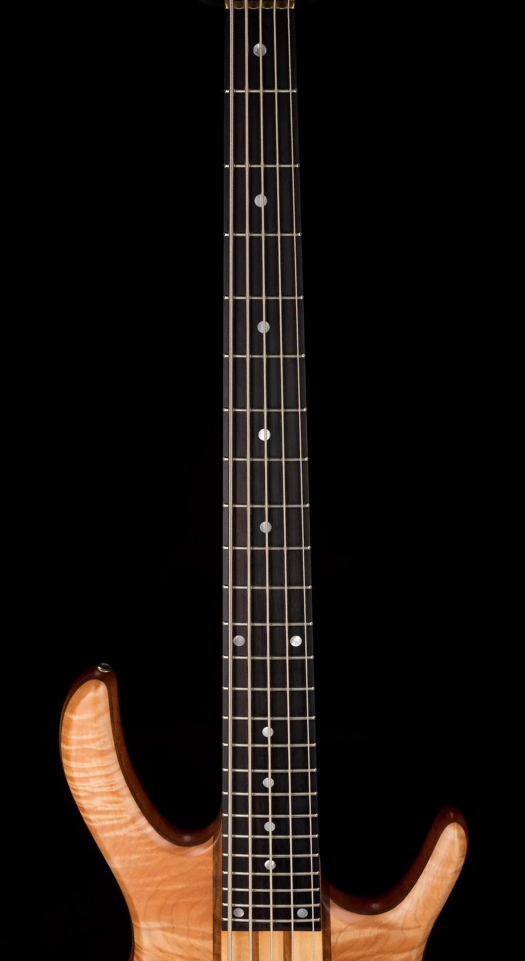 Pre Owned 2018 Ken Smith BSR 5GN 5-String Bass White Tiger With OHSC - Image 13