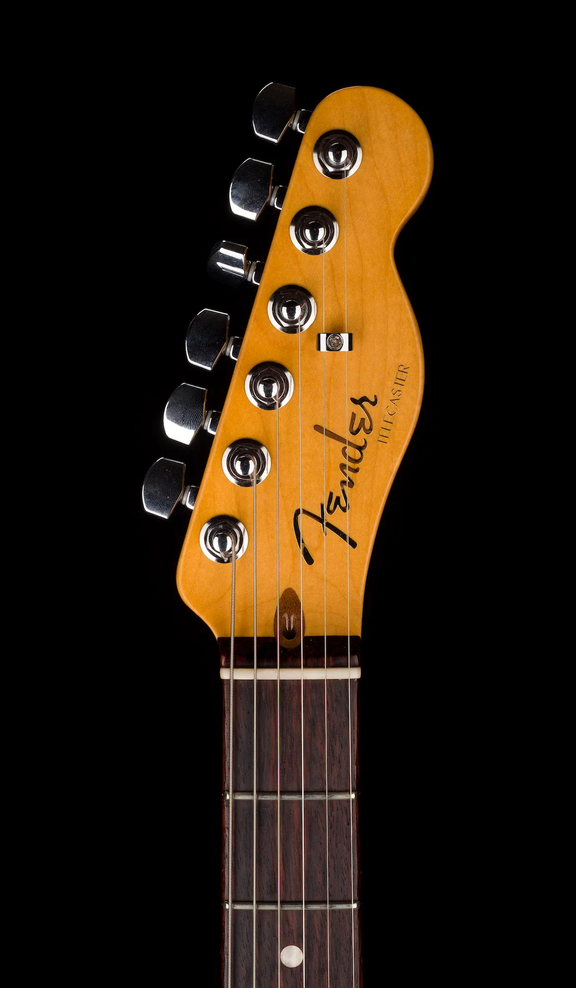 Pre Owned 2019 Fender American Ultra Telecaster Texas Tea With OHSC - Image 12