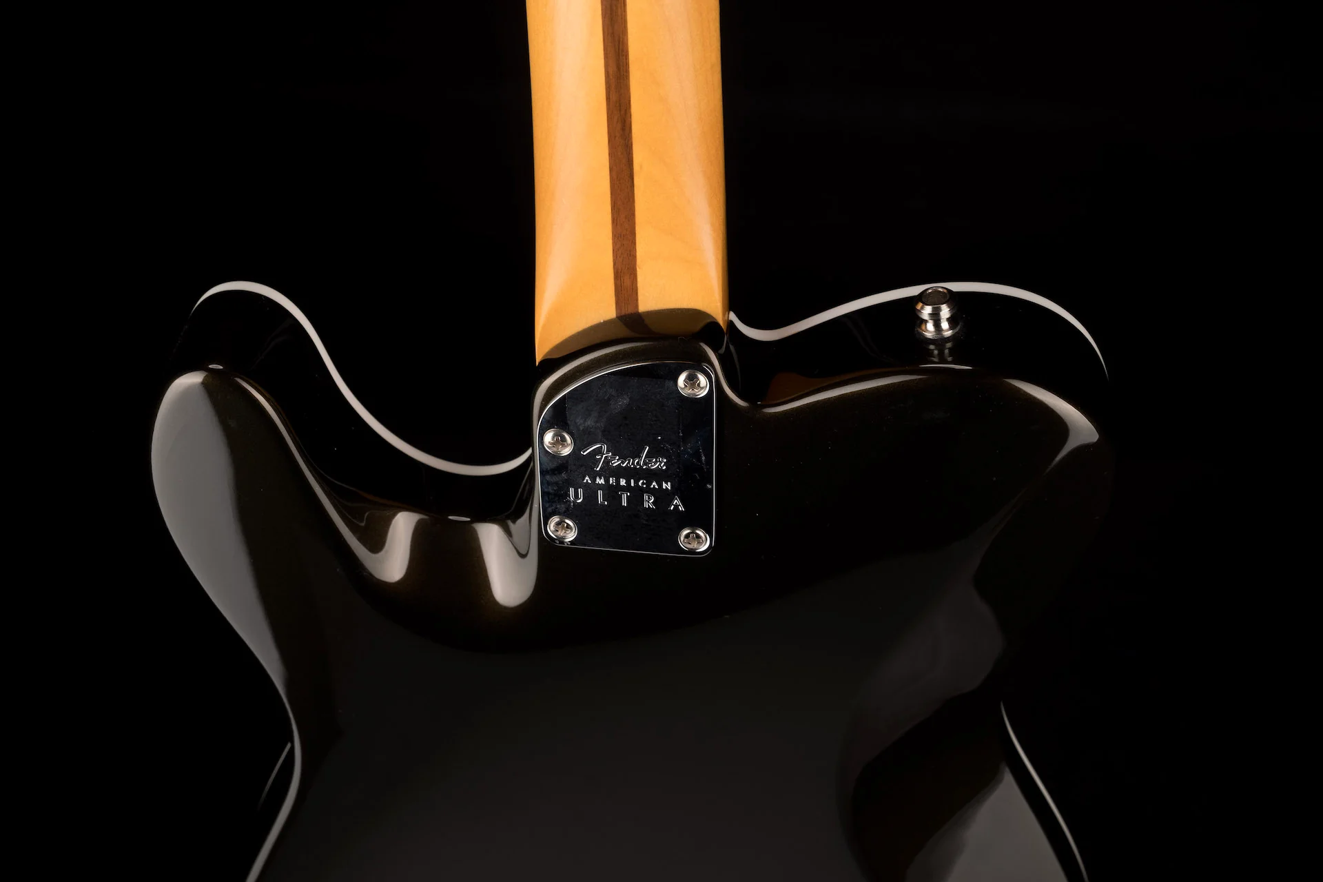 Pre Owned 2019 Fender American Ultra Telecaster Texas Tea With OHSC - Image 15
