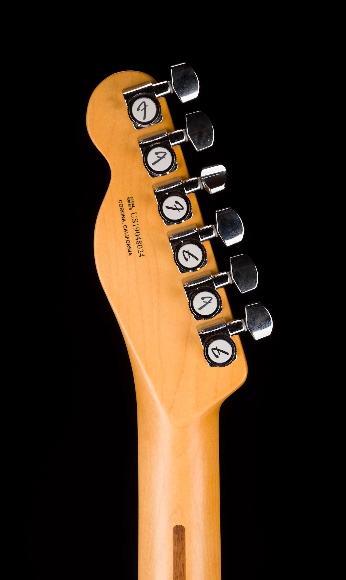 Pre Owned 2019 Fender American Ultra Telecaster Texas Tea With OHSC - Image 17