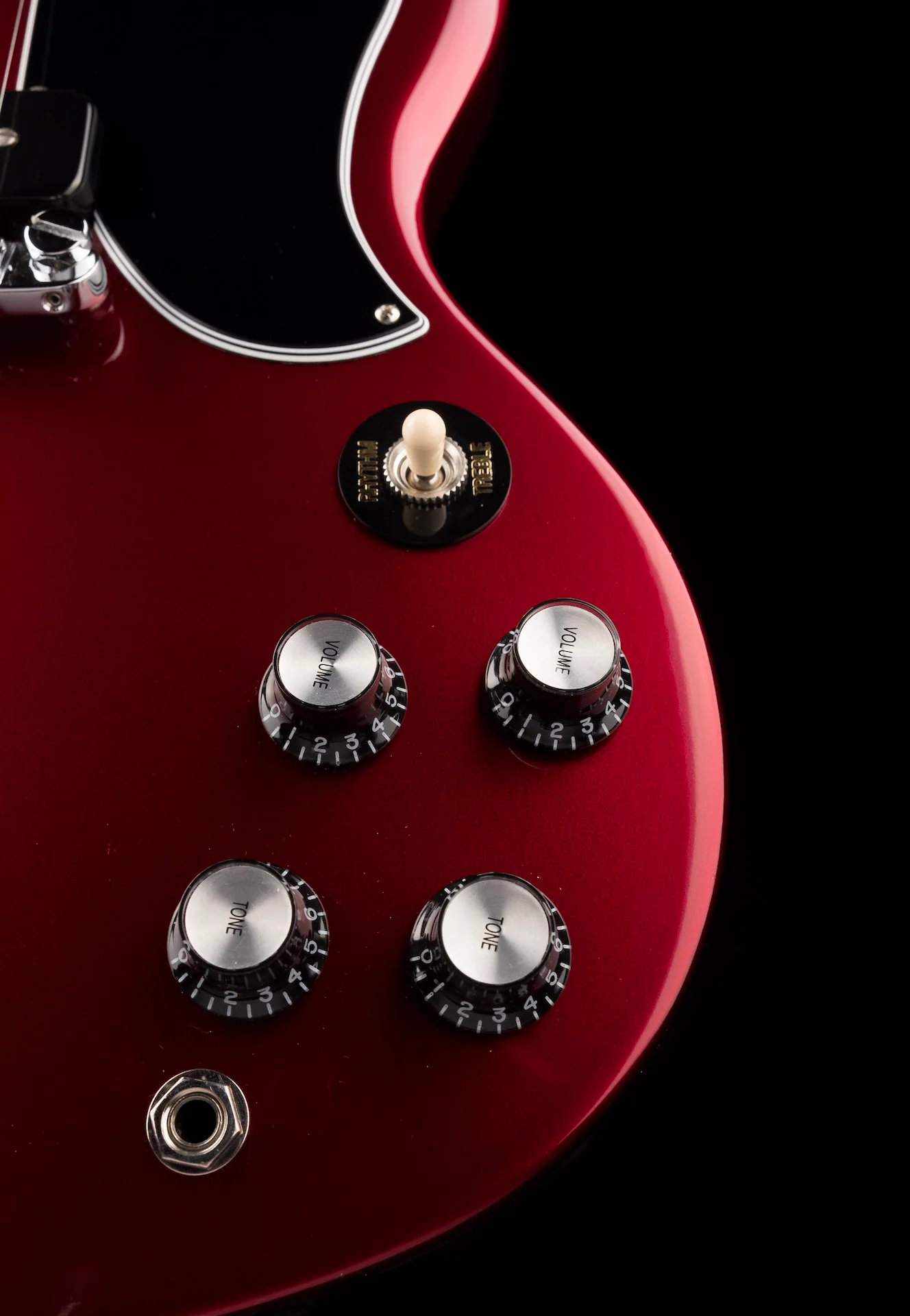 Pre Owned 2019 Gibson SG Special P90 Sparkling Burgundy With OHSC - Image 8