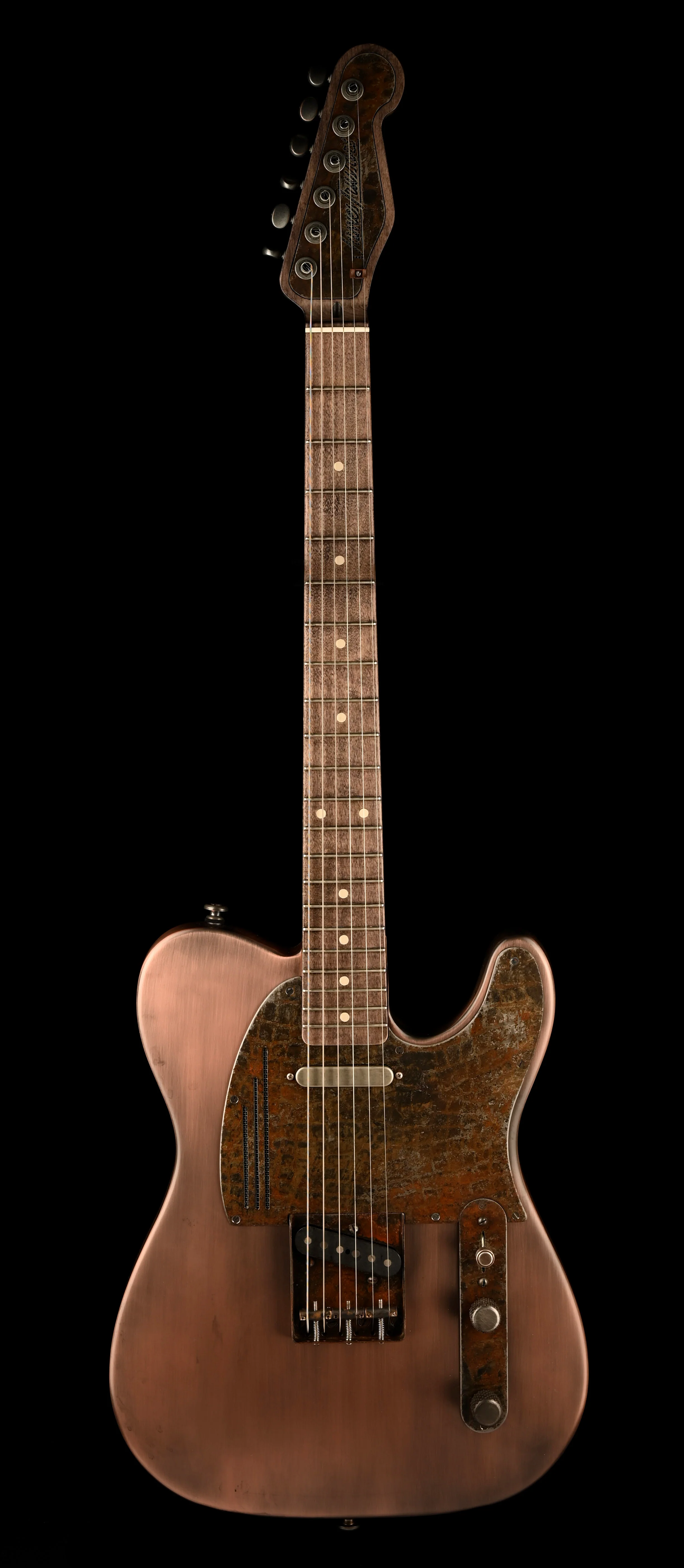 Pre Owned 2019 Trussart Steelcaster Antique Copper Body With Case - Image 2