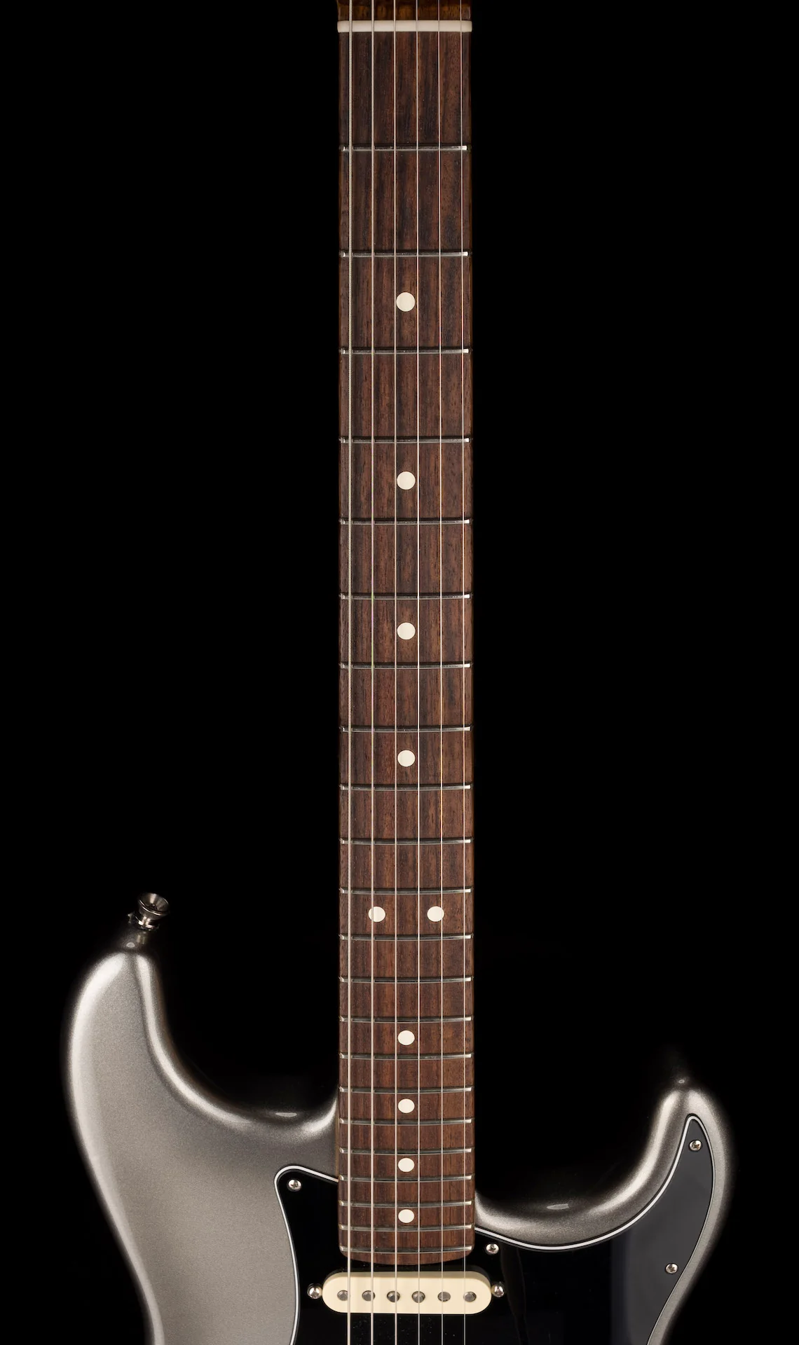 Pre Owned 2020 Fender American Professional II Strat HSS Mercury With OHSC - Image 10