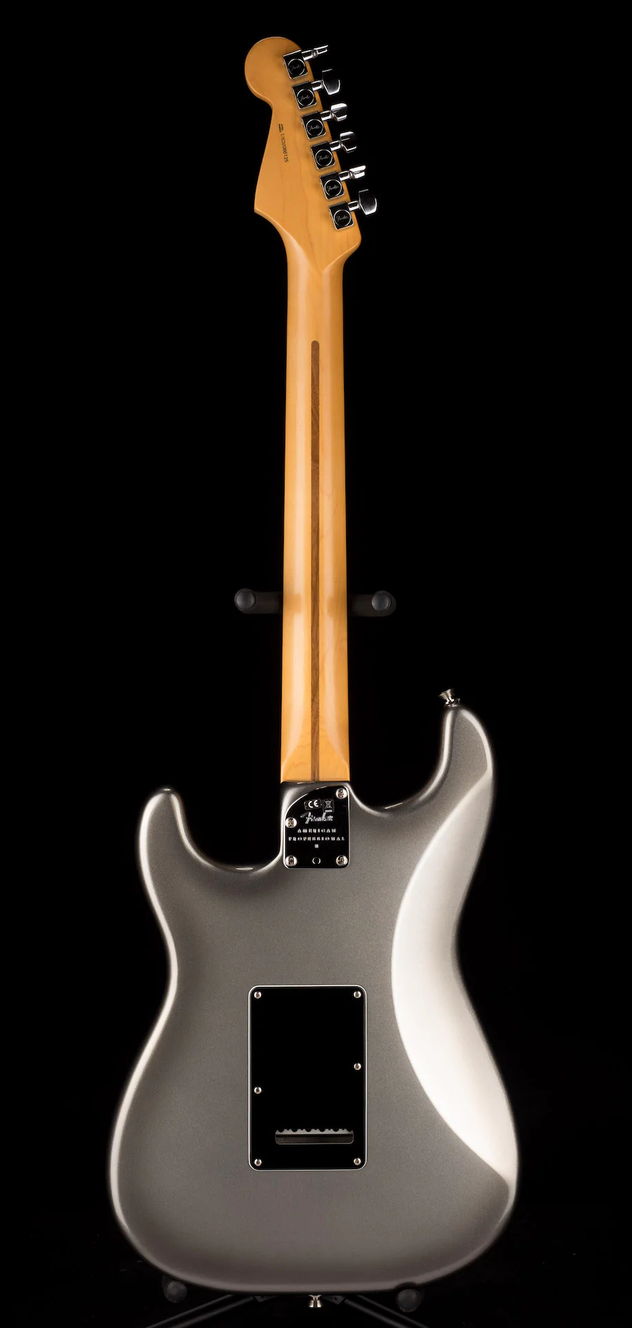 Pre Owned 2020 Fender American Professional II Strat HSS Mercury With OHSC - Image 12