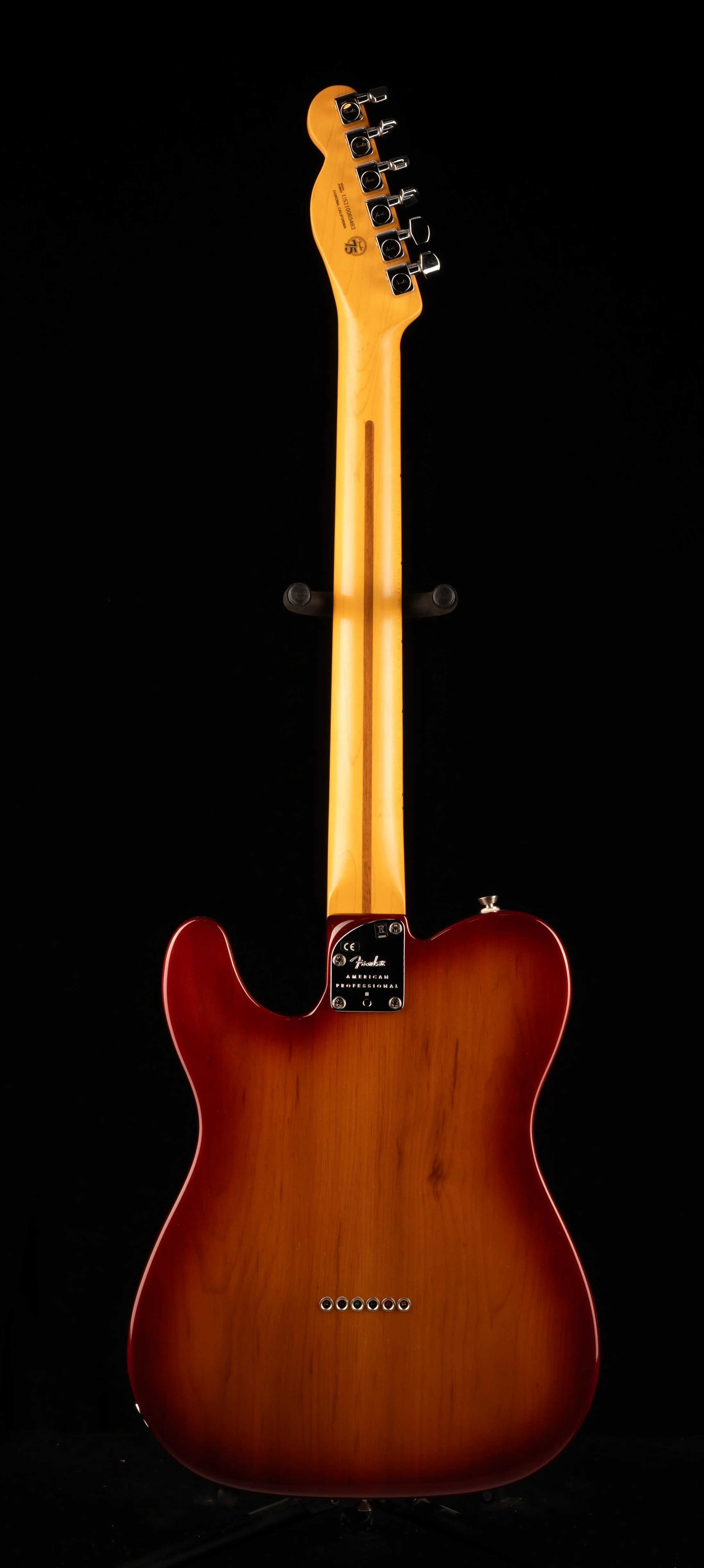 Pre Owned 2021 Fender American Professional II Telecaster Maple Neck With OHSC - Image 4