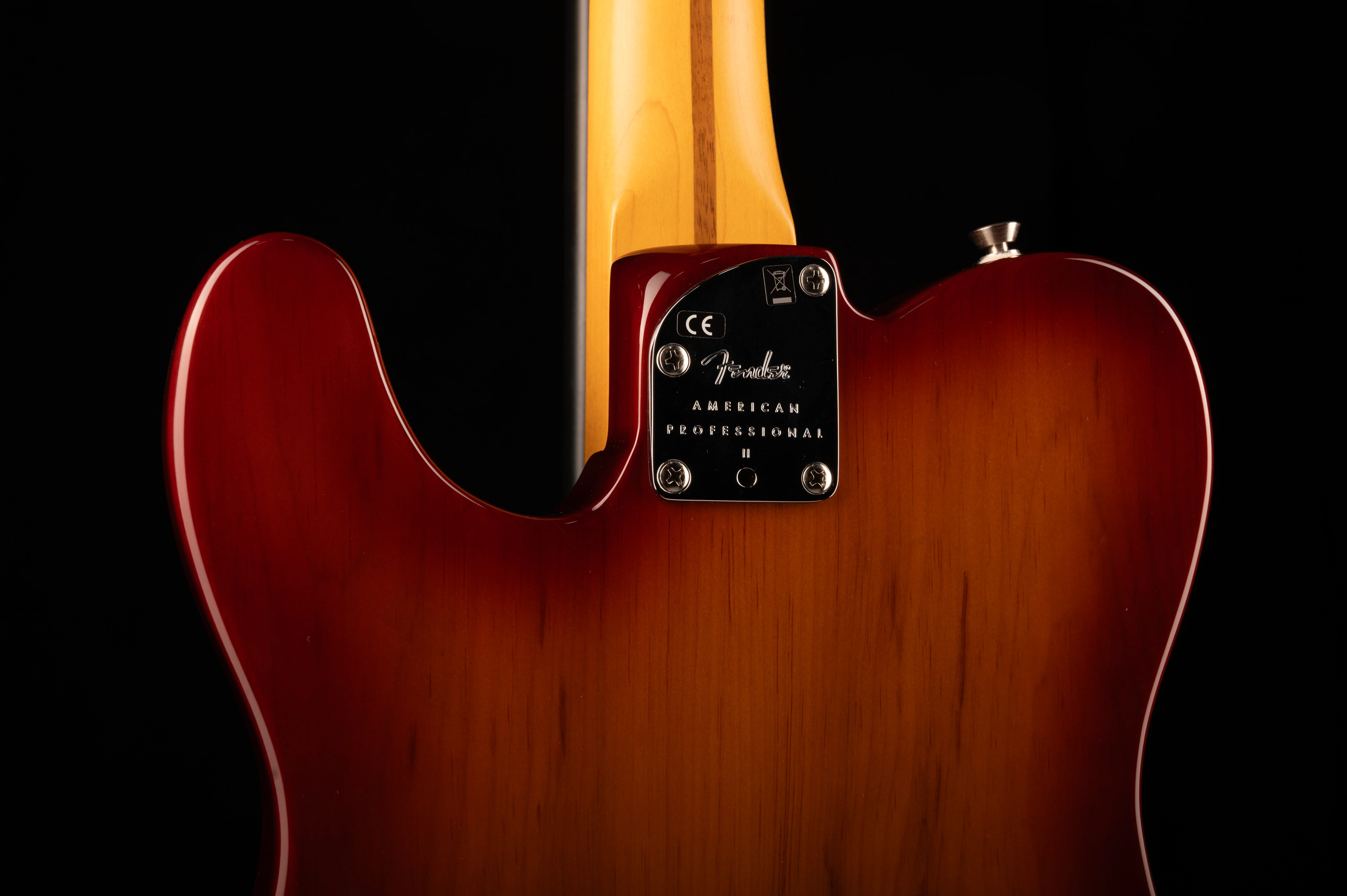 Pre Owned 2021 Fender American Professional II Telecaster Maple Neck With OHSC - Image 9