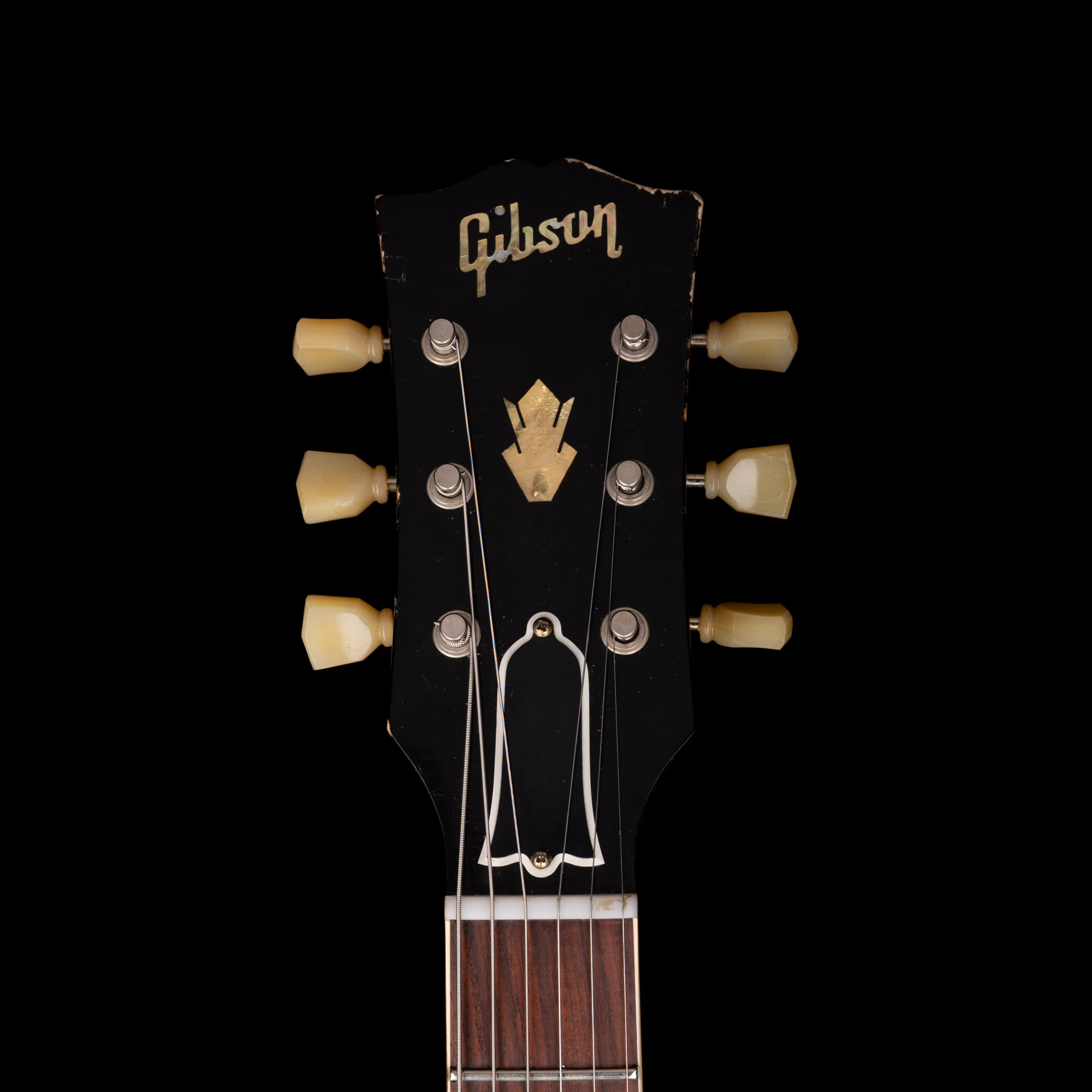 Pre Owned 2021 Gibson Custom Shop Made 2 Measure Tom Murphy 1959 ES-335 Wildwood Spec Heavy Aging Darkburst With OHSC - Image 14