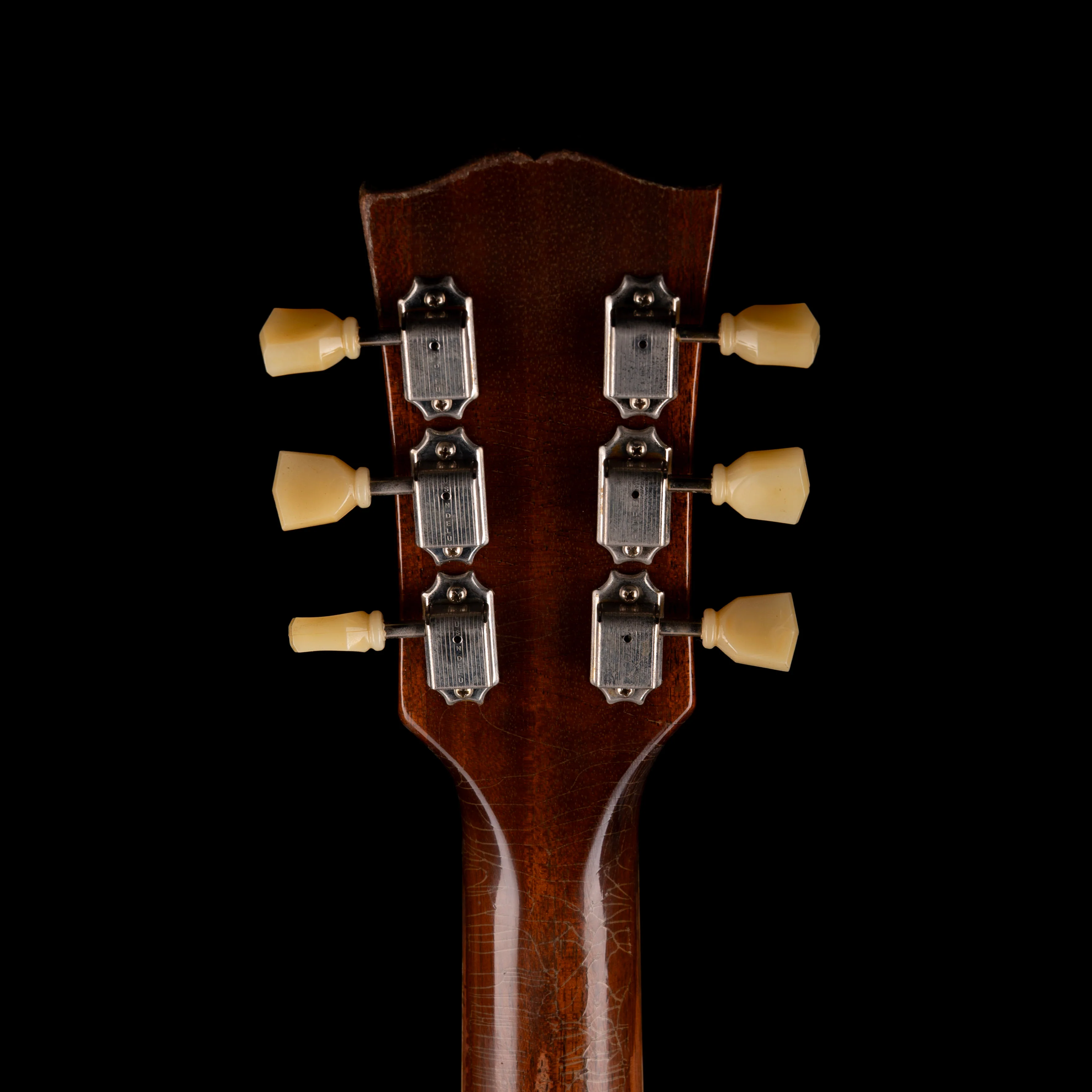 Pre Owned 2021 Gibson Custom Shop Made 2 Measure Tom Murphy 1959 ES-335 Wildwood Spec Heavy Aging Darkburst With OHSC - Image 15
