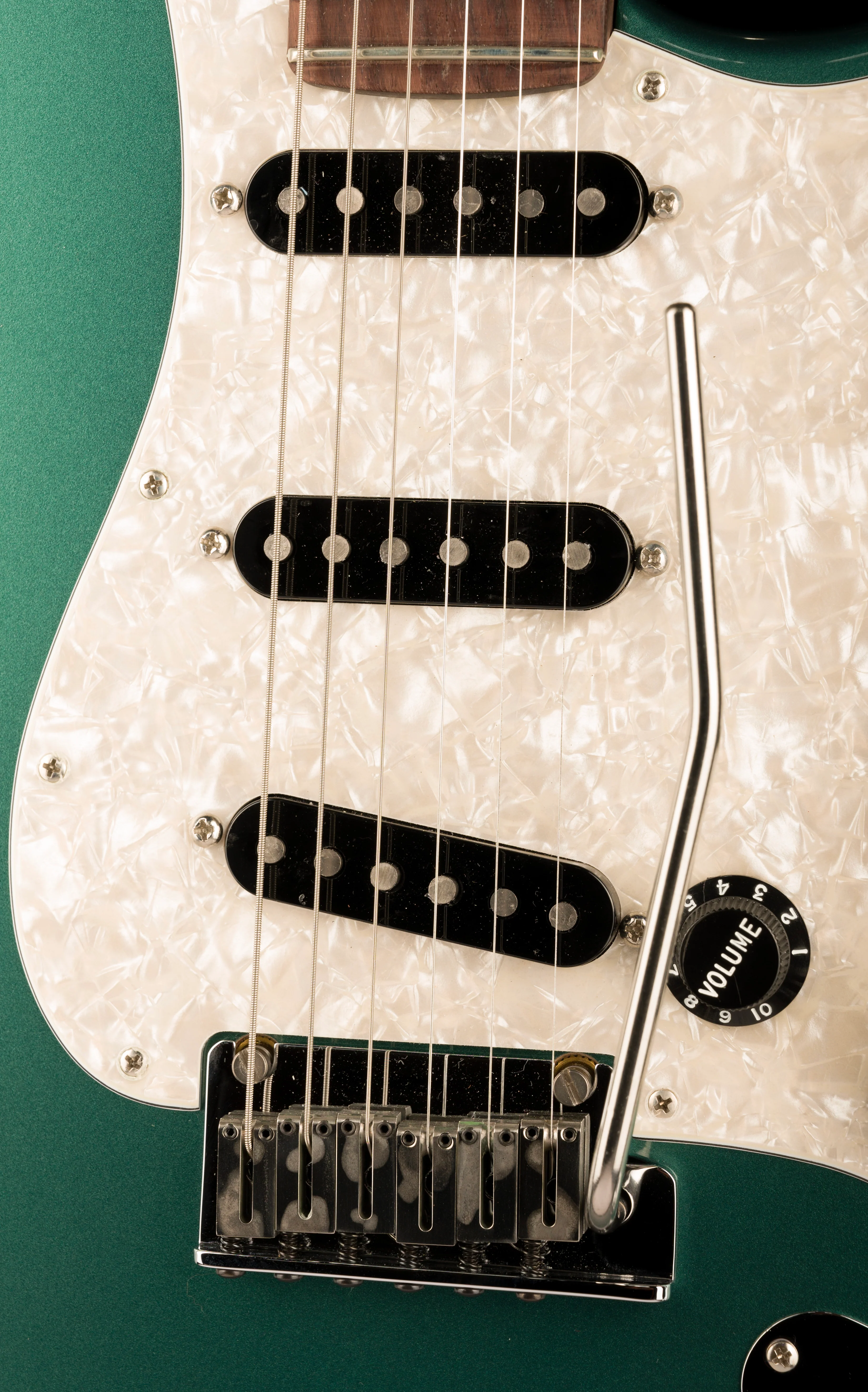 Pre Owned 2022 Fender Mod Shop Stratocaster Sherwood Green With OHSC - Image 7