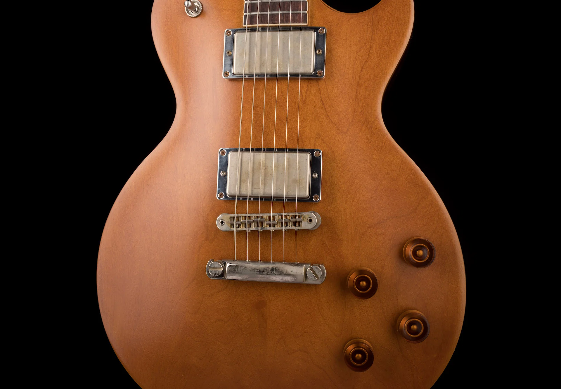Pre Owned 2022 Gibson Les Paul Standard 50's Mod Salt Water Wave With OHSC - Image 6