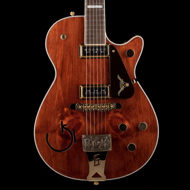 Pre-Owned 2022 Gretsch Custom Shop Masterbuilt Stephen Stern G6130CS '55 Round Up Knotty Pine Brazilian Rosewood with OHSC