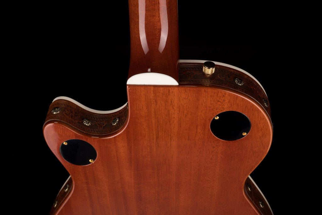 Pre-Owned 2022 Gretsch Custom Shop Masterbuilt Stephen Stern G6130CS '55 Round Up Knotty Pine Brazilian Rosewood with OHSC - Image 16