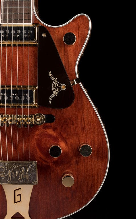 Pre-Owned 2022 Gretsch Custom Shop Masterbuilt Stephen Stern G6130CS '55 Round Up Knotty Pine Brazilian Rosewood with OHSC - Image 9