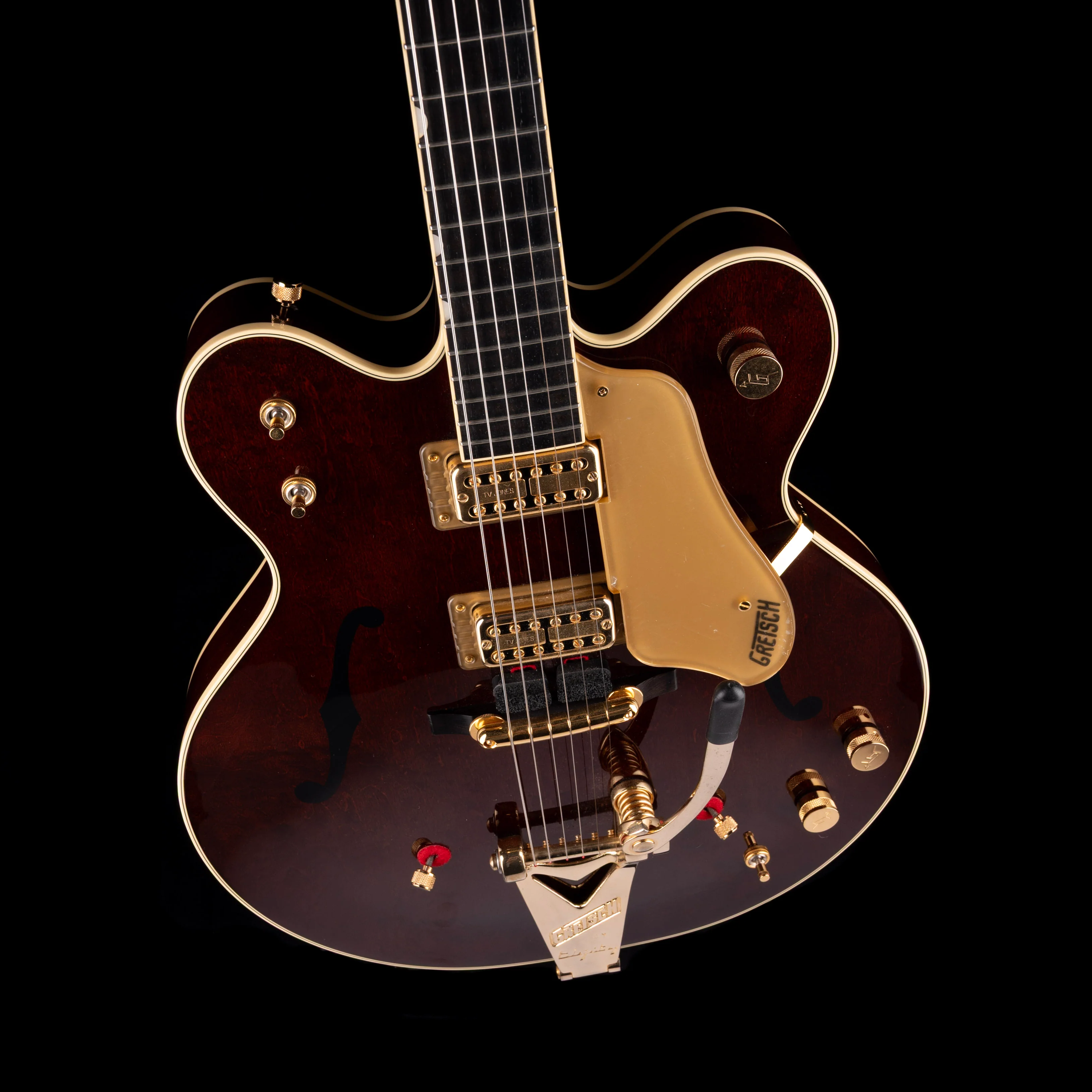 Pre-Owned 2022 Gretsch G6122T-62 Vintage Select Edition '62 Chet Atkins Country Gentleman With OHSC - Image 3
