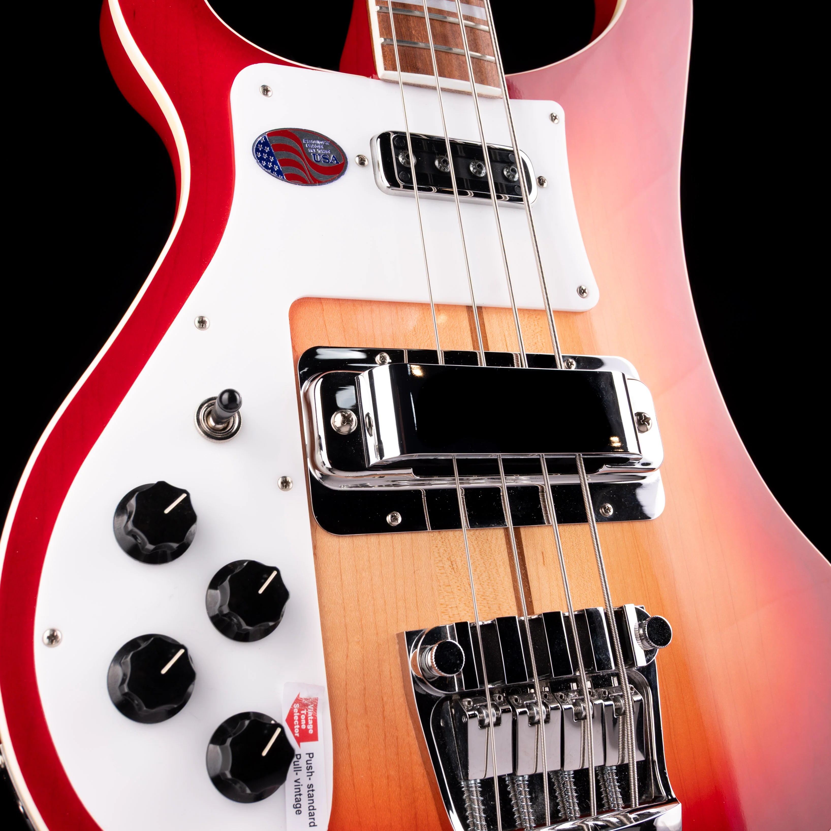 Pre-Owned 2022 Rickenbacker 4003 Left handed - Fireglo With OHSC - Image 5