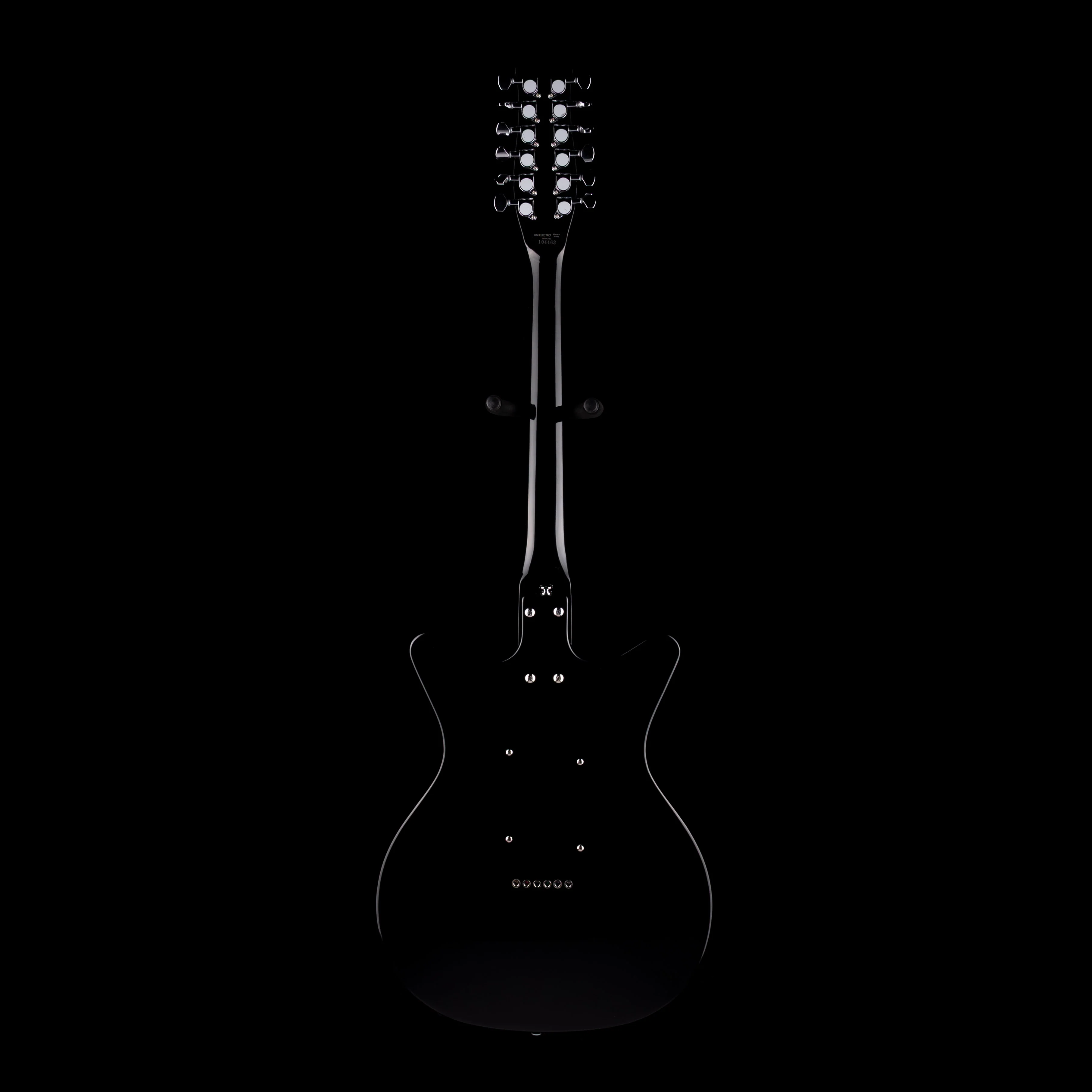 Pre Owned 2023 Danelectro '59 12-String Left-Handed Black With Gig Bag - Image 10