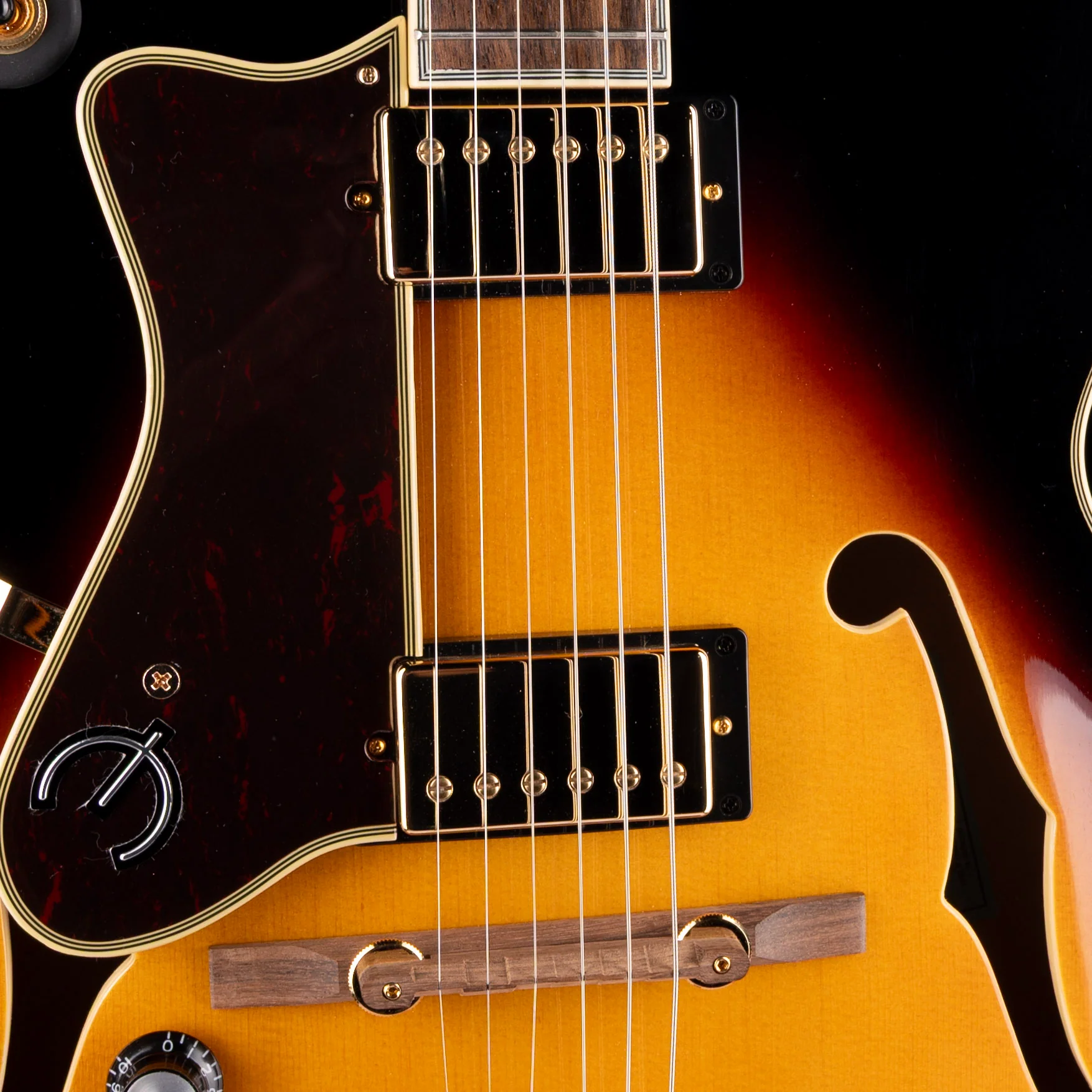 Pre-Owned 2023 Epiphone Broadway Left-Handed Sunburst With Case - Image 4