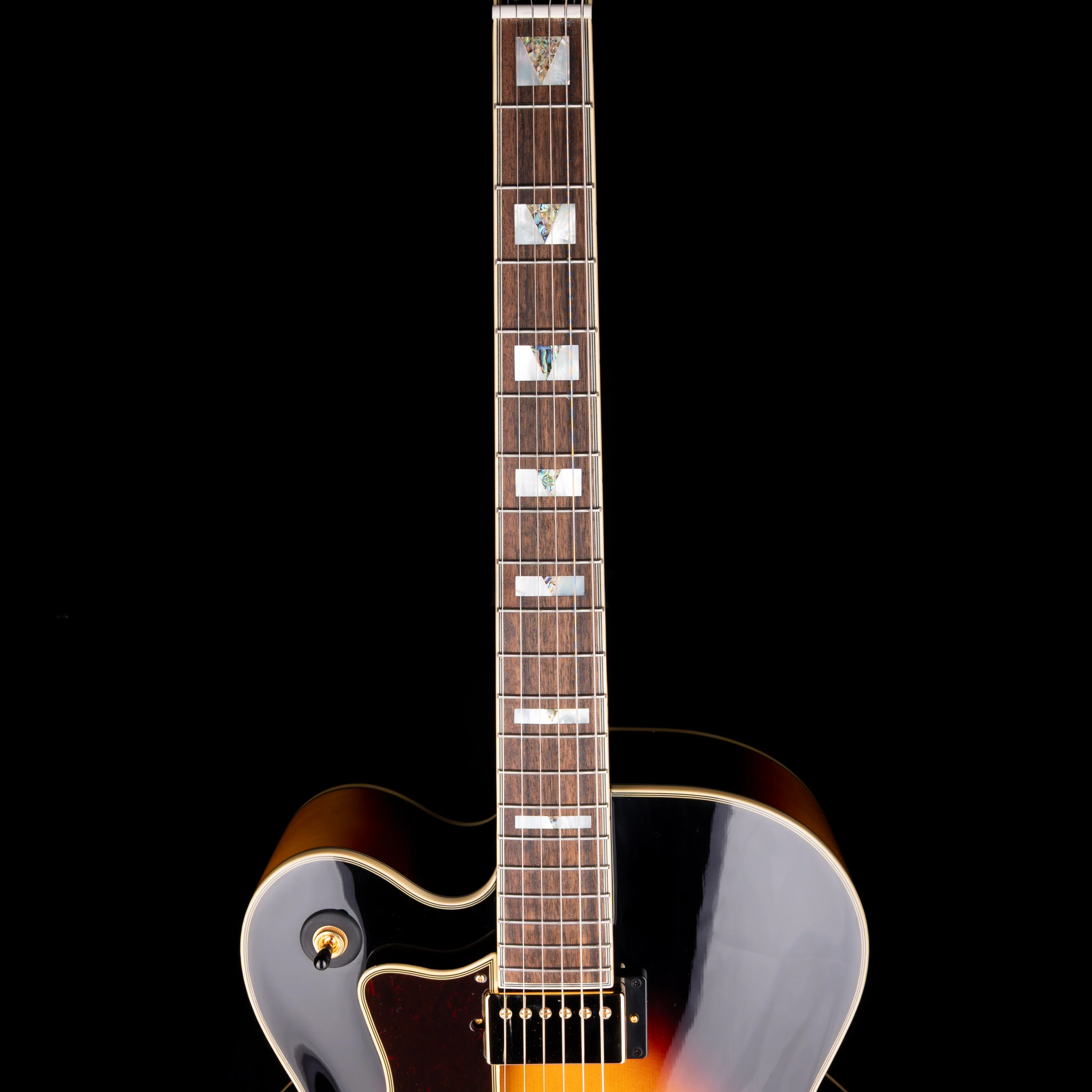 Pre-Owned 2023 Epiphone Broadway Left-Handed Sunburst With Case - Image 7