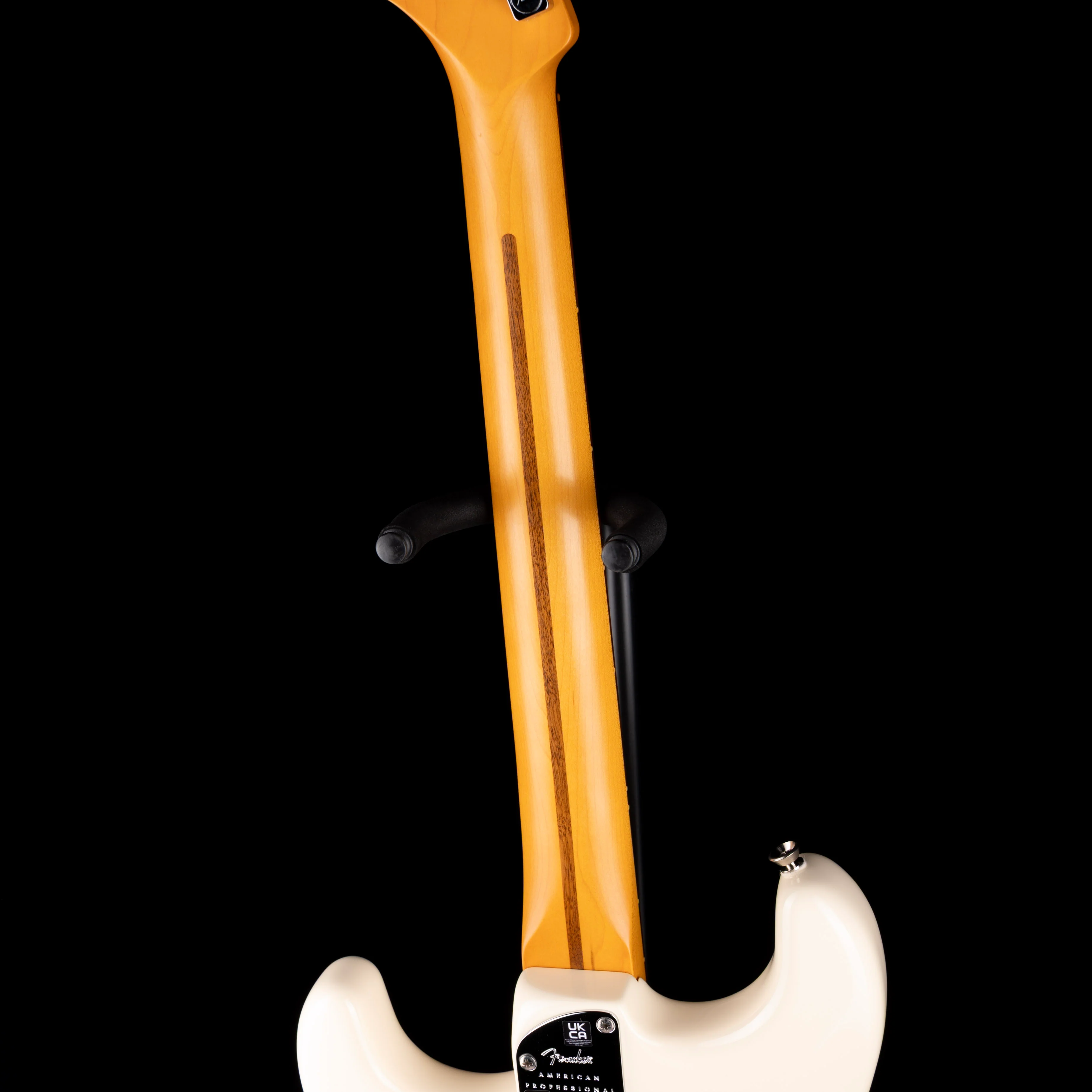 Pre Owned 2023 Fender American Professional II Stratocaster Olympic White With OHSC - Image 11