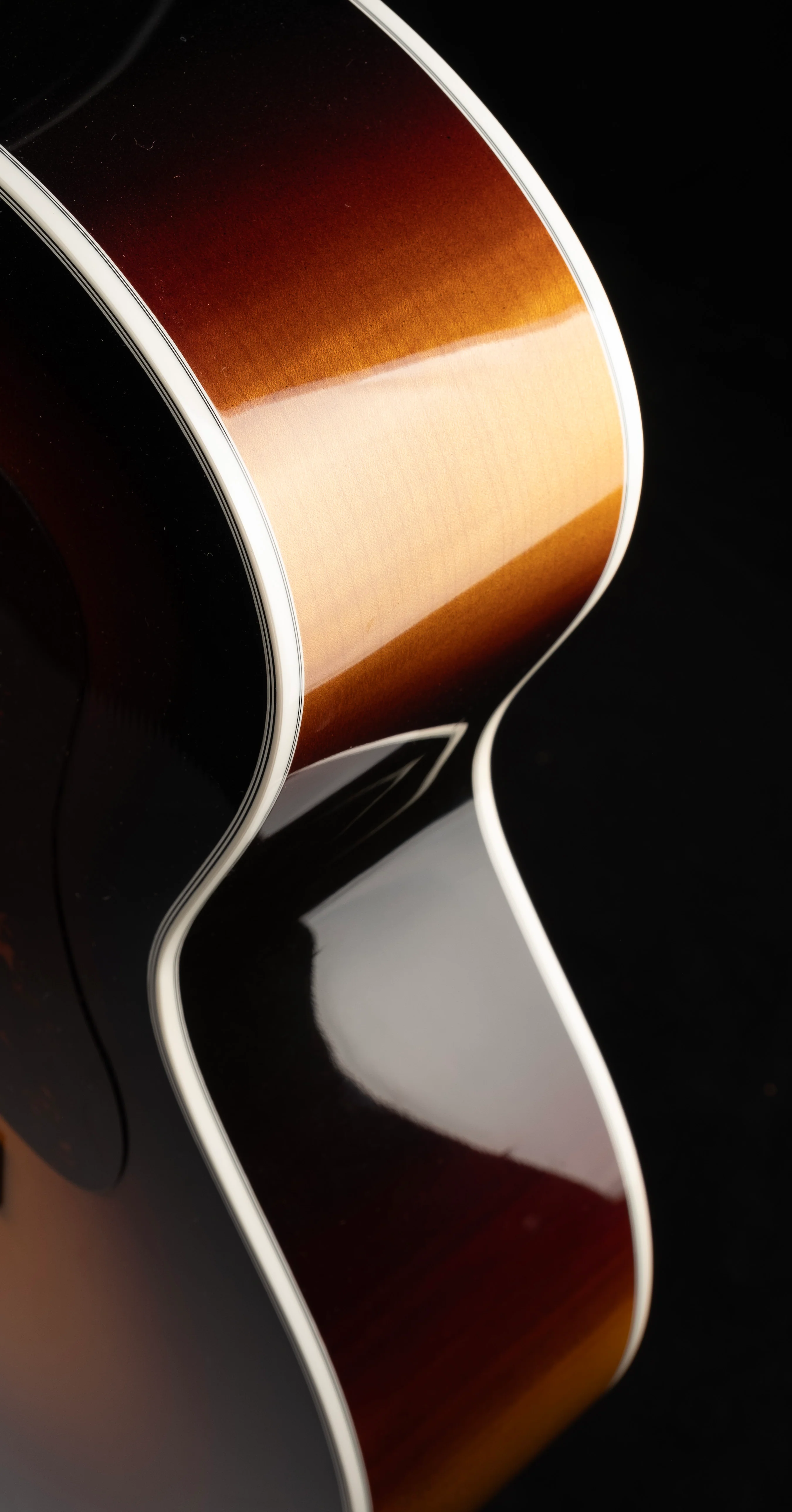 Pre Owned Guild F-512 Maple 12-String Acoustic Electric Guitar Antique Burst With OHSC - Image 14