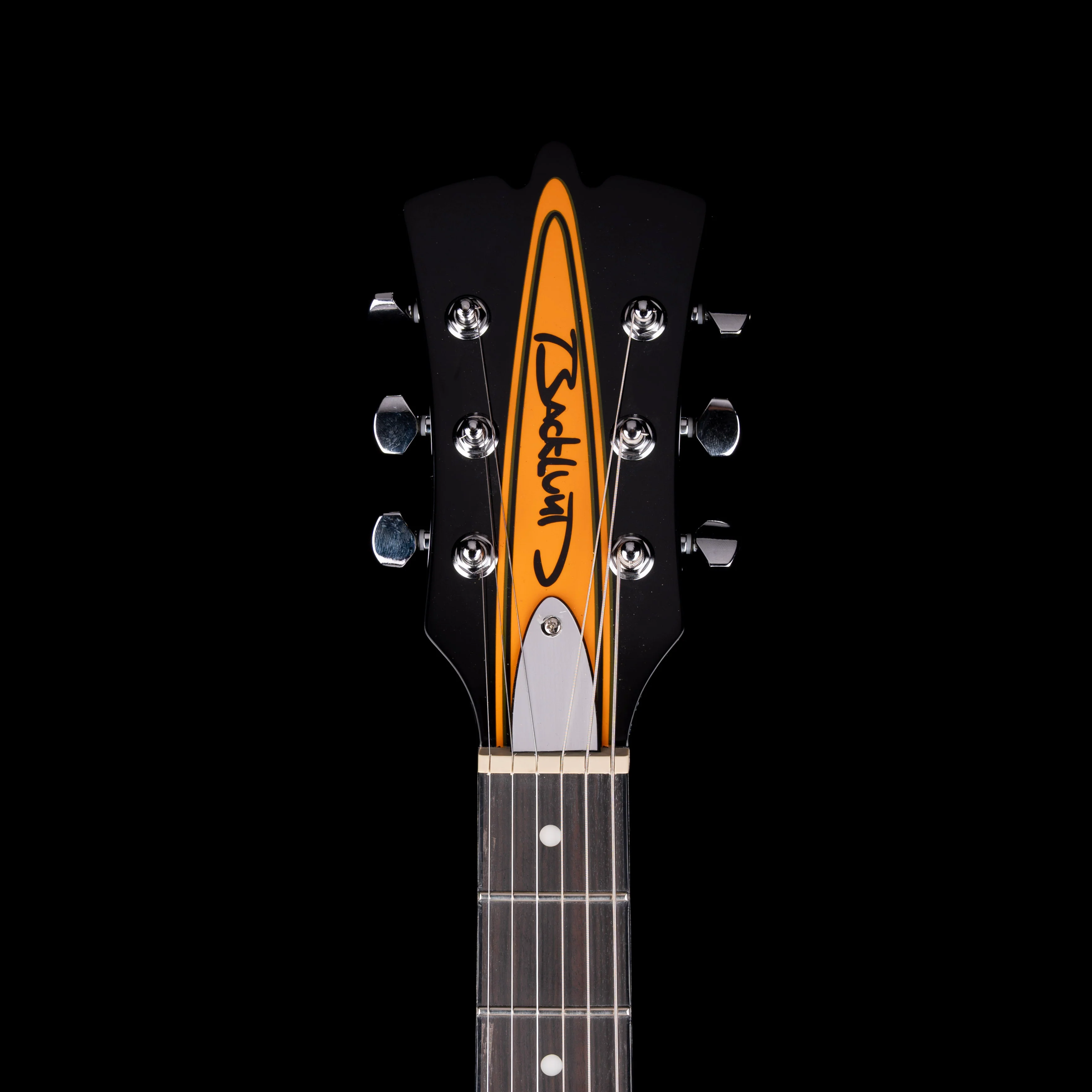 Pre Owned 2024 Eastwood Backlund Rockerbox II Left-Handed Orange Stain With Gig Bag - Image 8