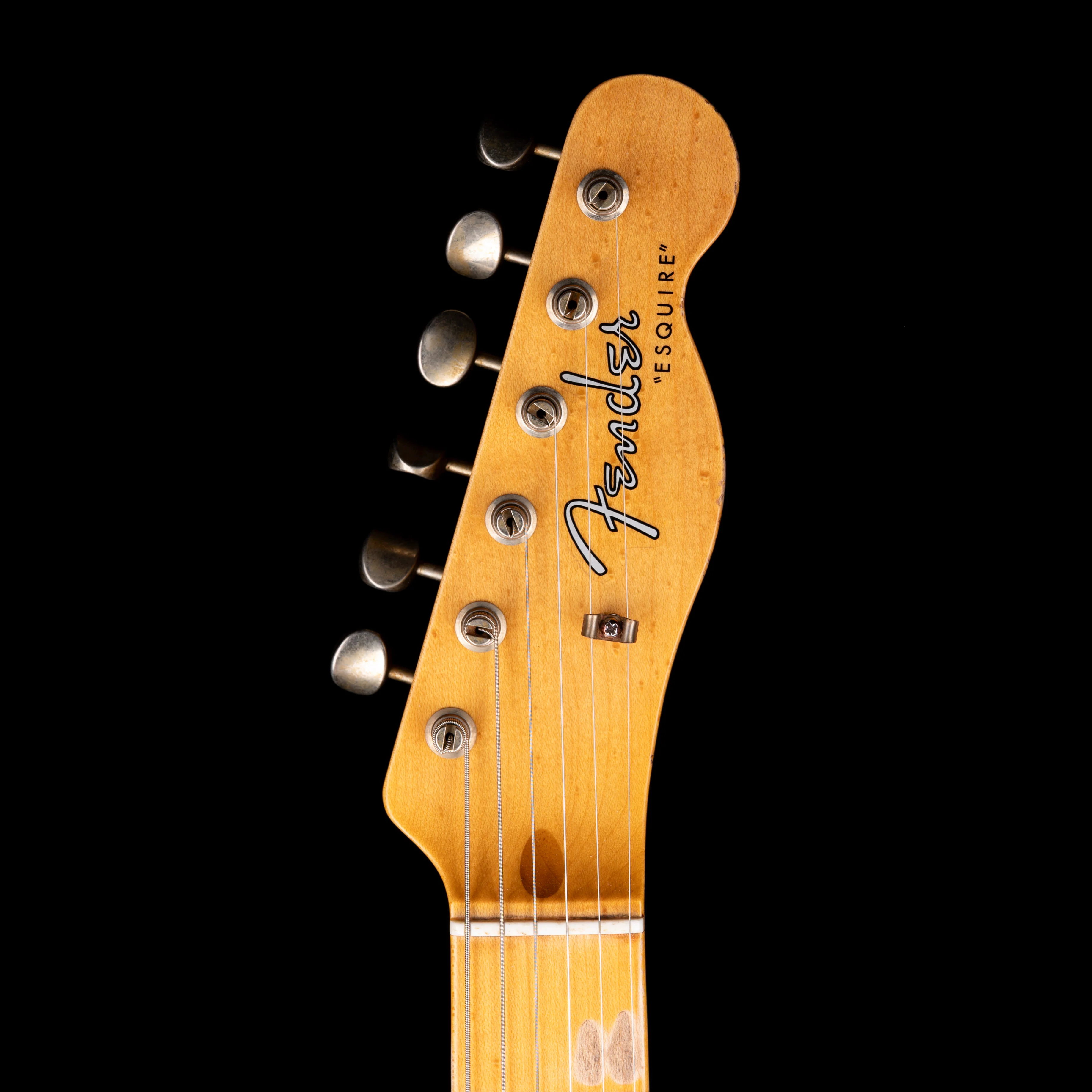 Pre Owned 2024 Fender Custom Shop Limited Edition Red Hot Esquire Thinline Relic Super-faded Candy Apple Red With OHSC - Image 12