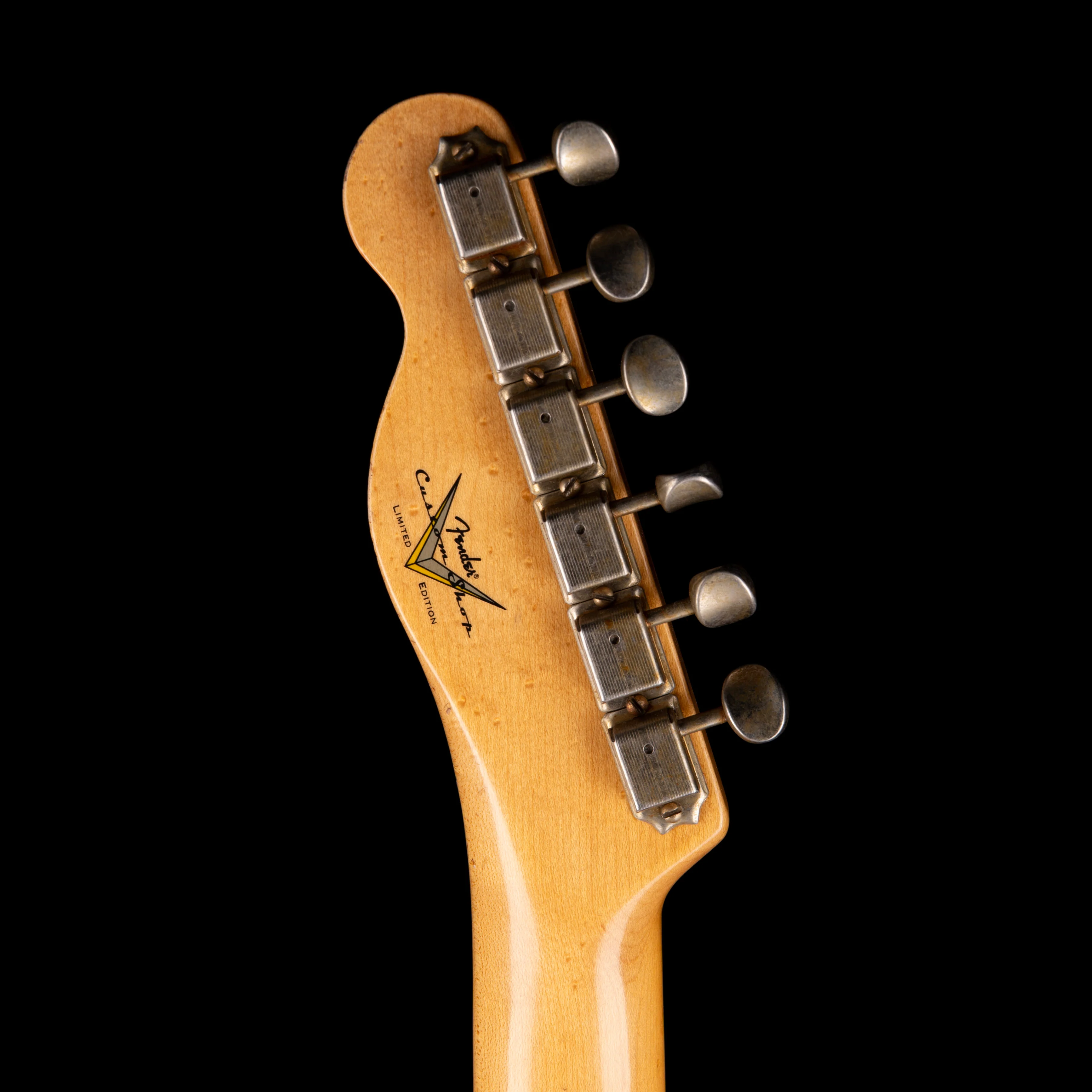 Pre Owned 2024 Fender Custom Shop Limited Edition Red Hot Esquire Thinline Relic Super-faded Candy Apple Red With OHSC - Image 13